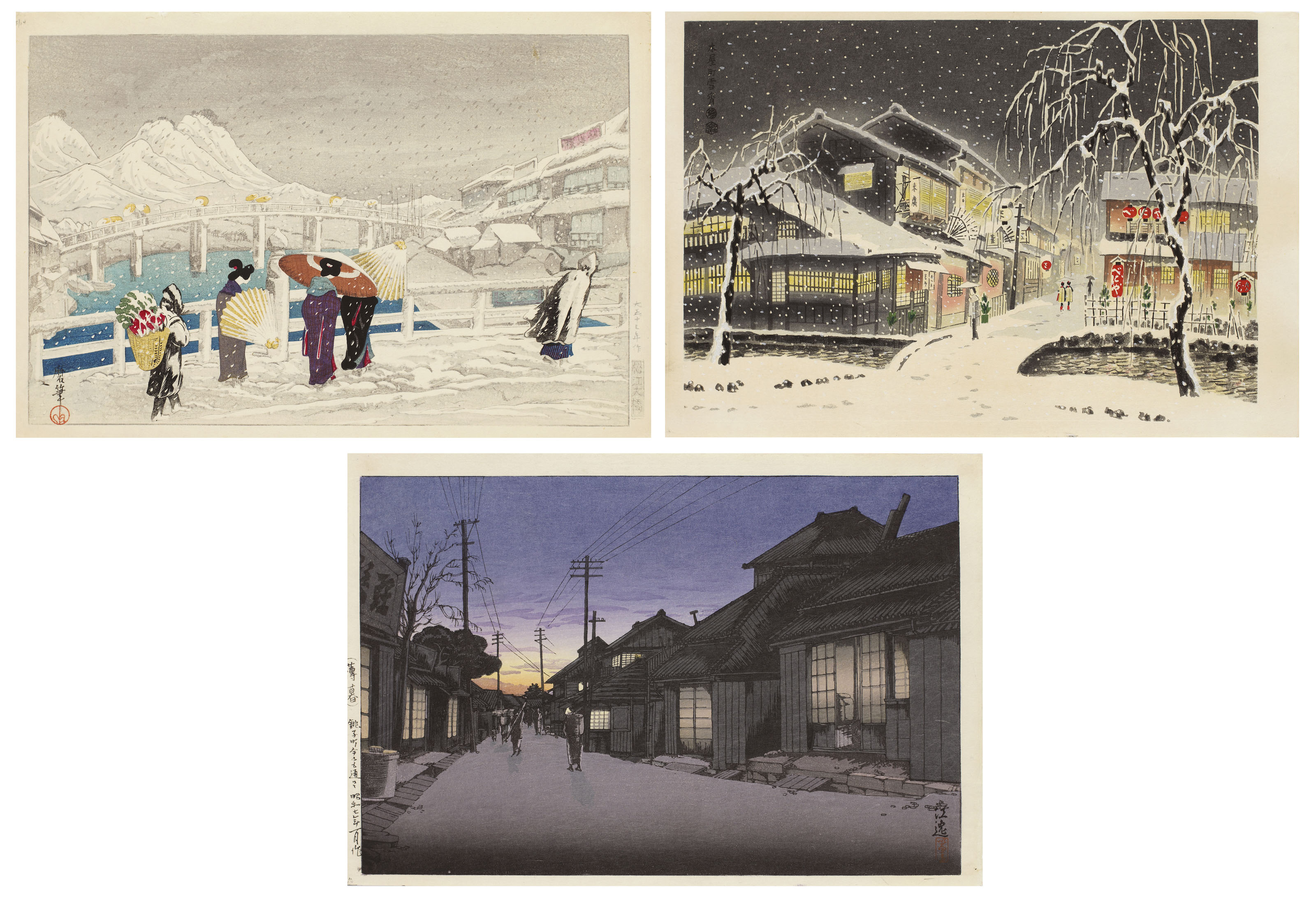 Oda Kazuma (1881–1956) Kotozuka Eiichi (1906-1982) Tsuchiya Koitsu