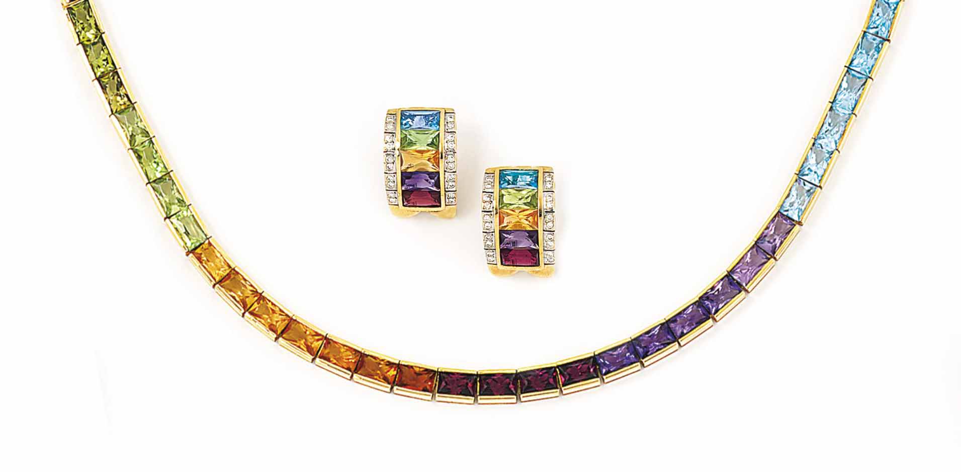 H stern rainbow necklace online