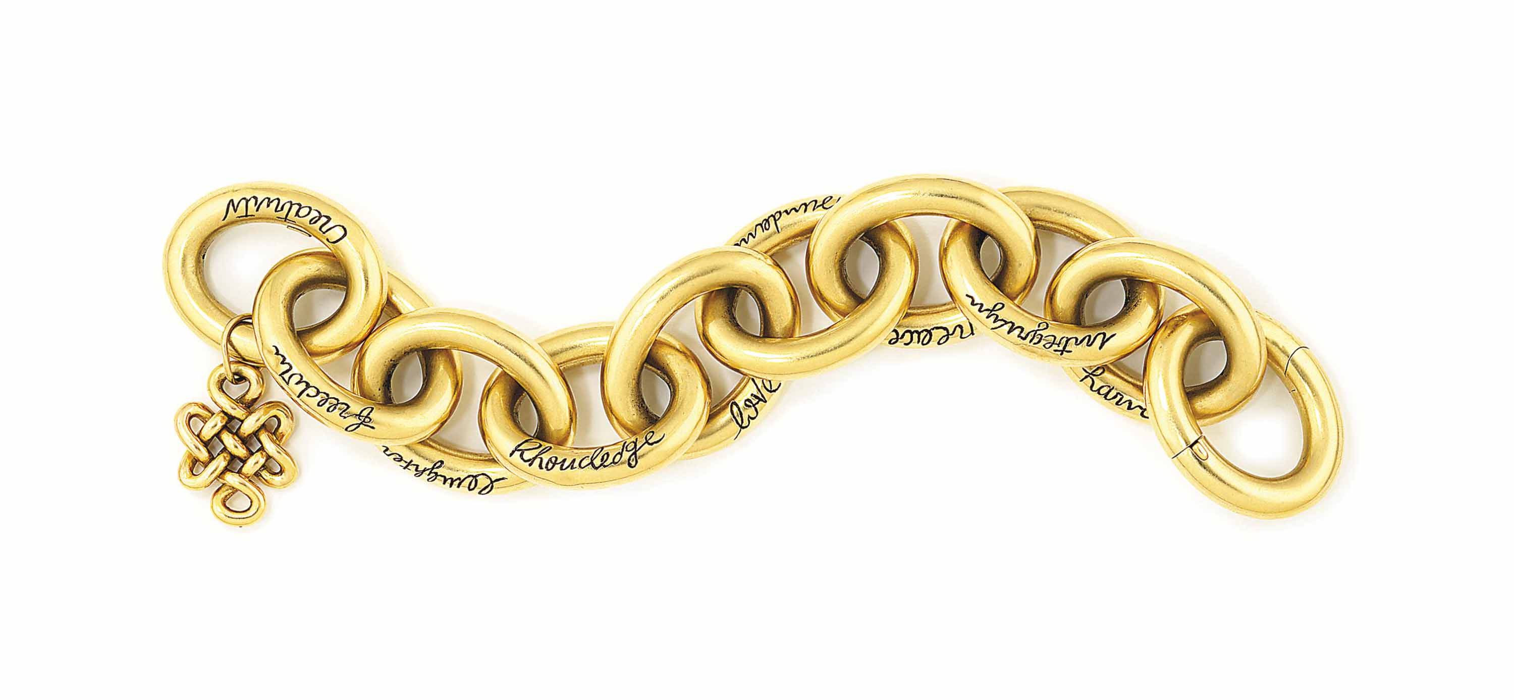 A 'SUTRA' BRACELET, BY DIANE VON FURSTENBERG