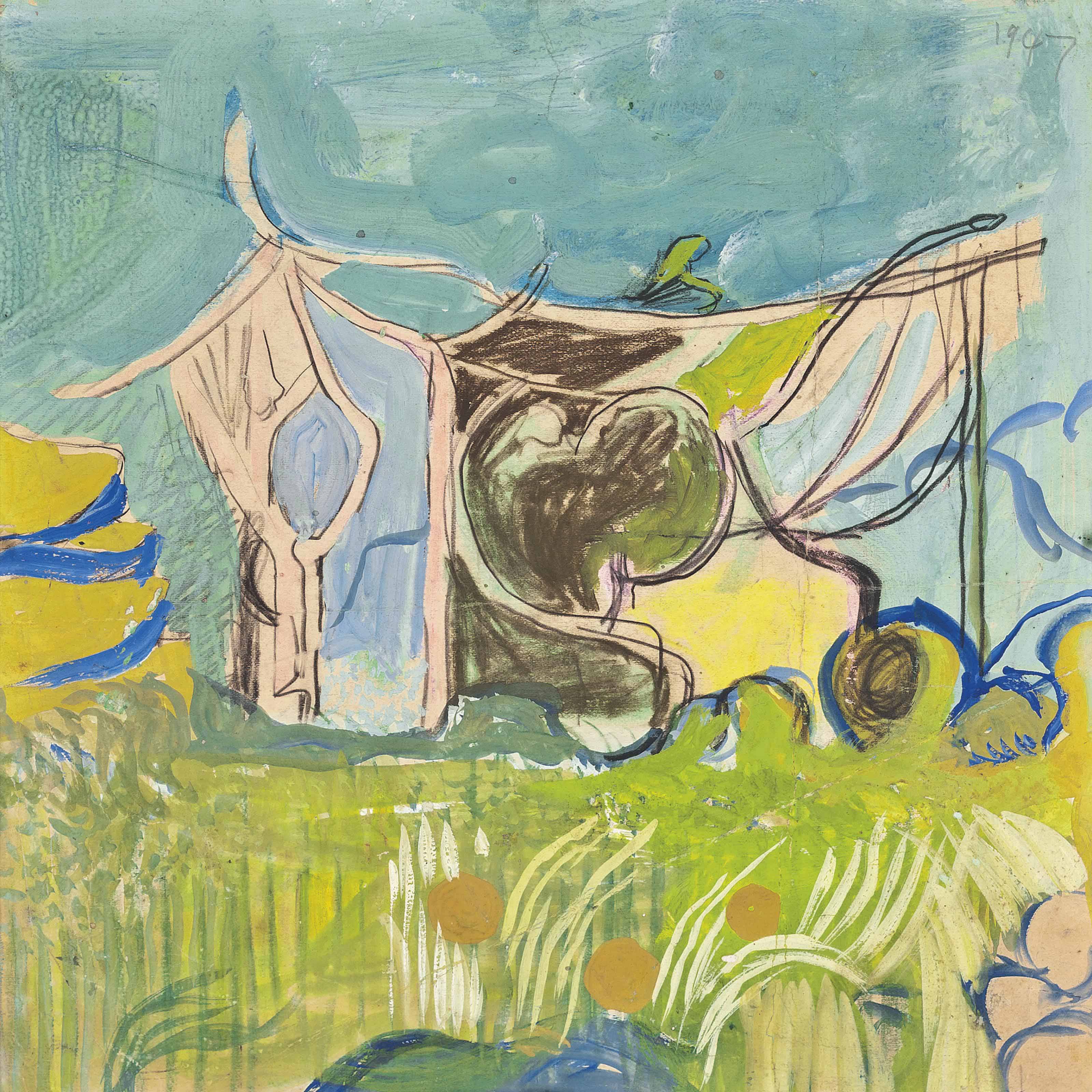 Graham Sutherland, O.M. (1903-1980), Landscape with Low