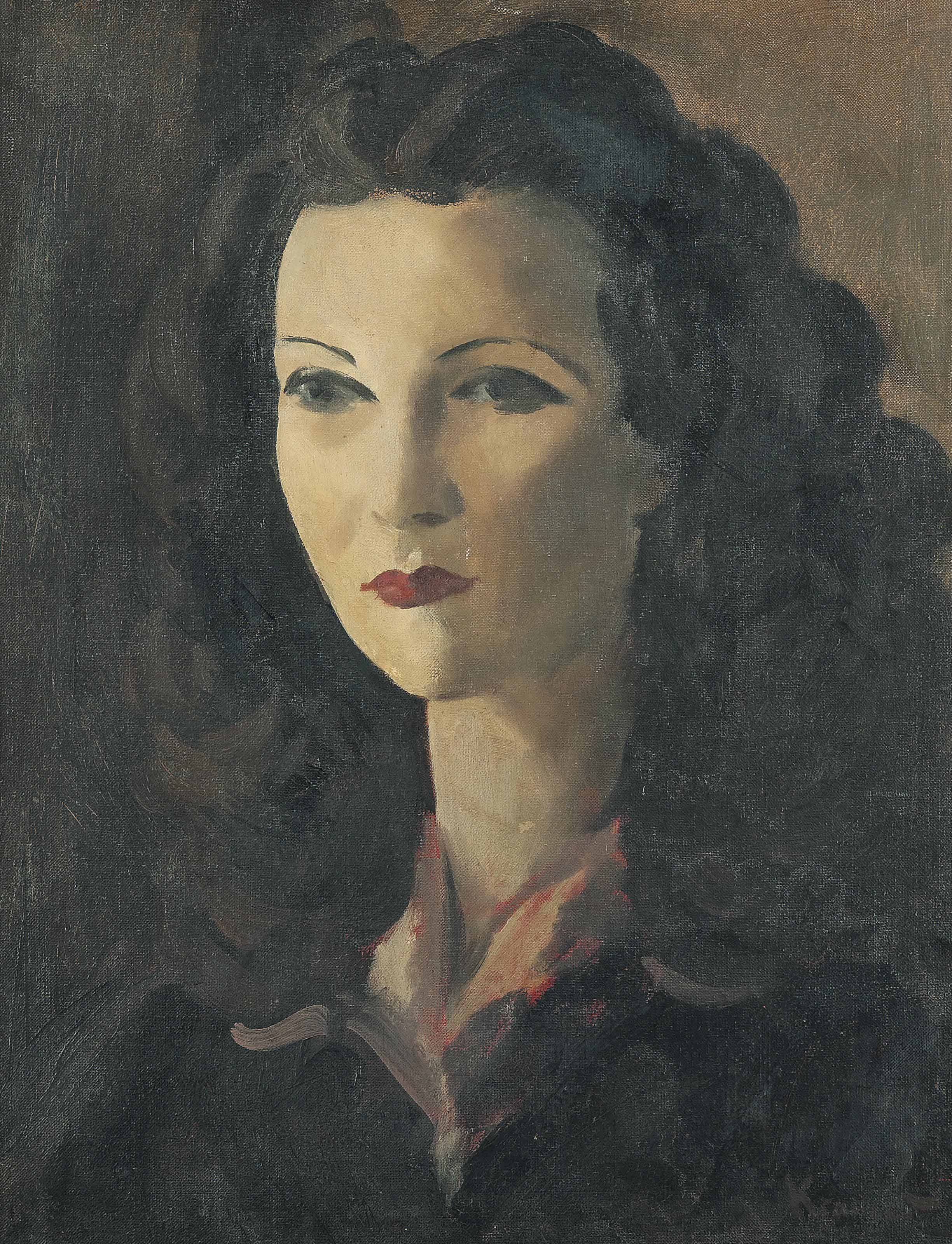 Jacob Kramer (18921962) , Portrait of a lady Christie's