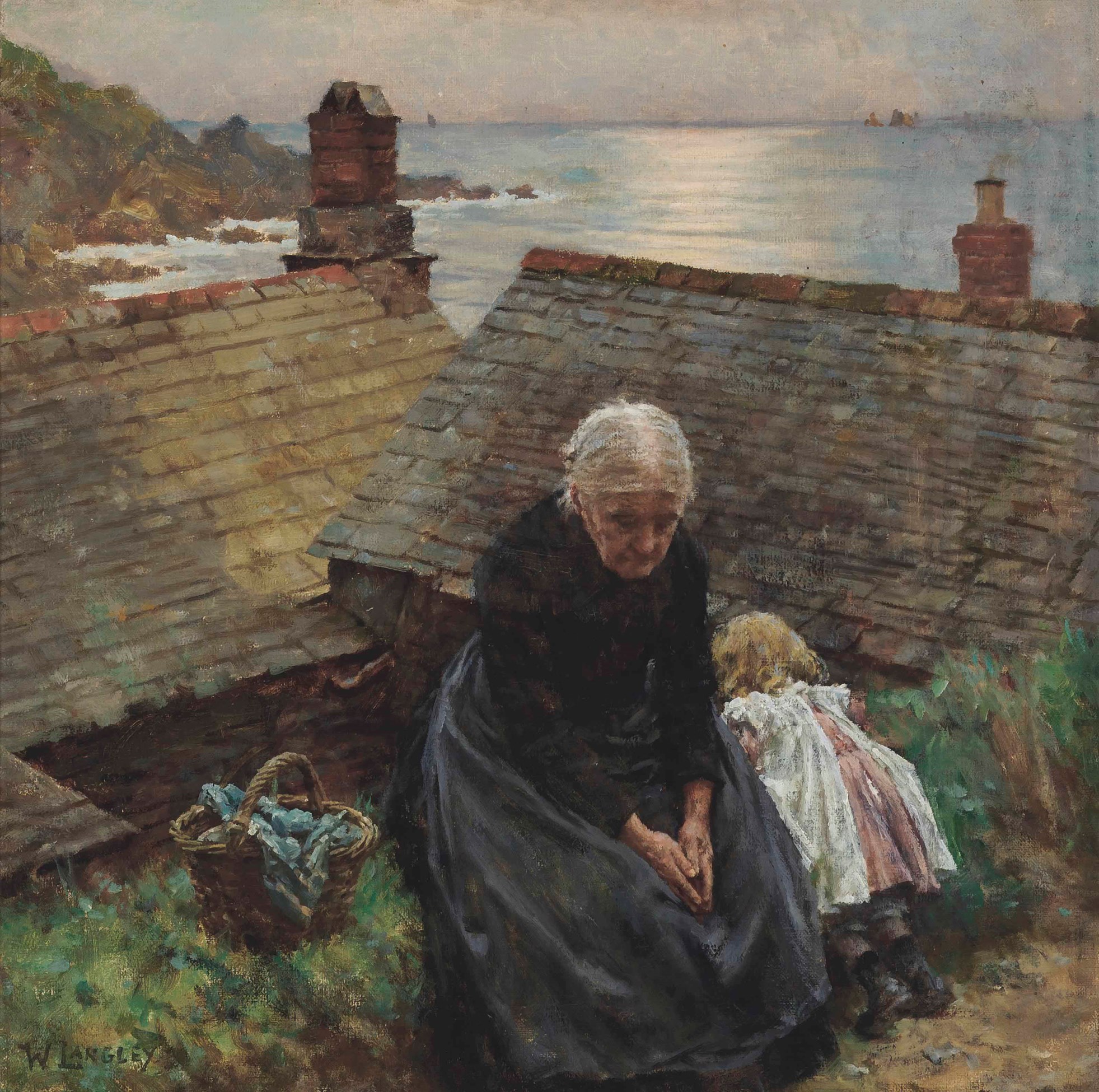 Walter Langley, R.I. (18521922), Meditation Christie's