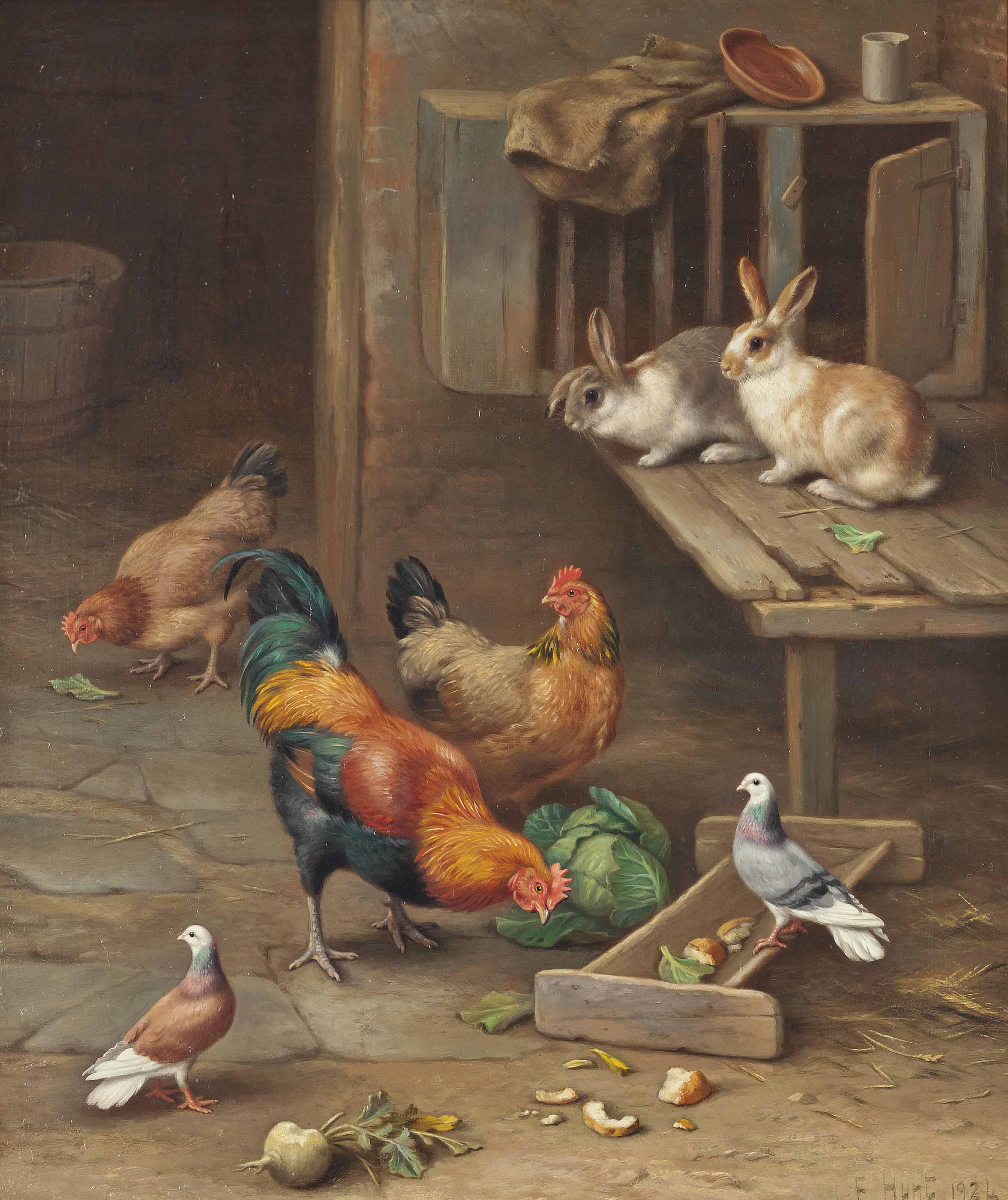 Эдгар Хант (Edgar Hunt)(1876—1955)