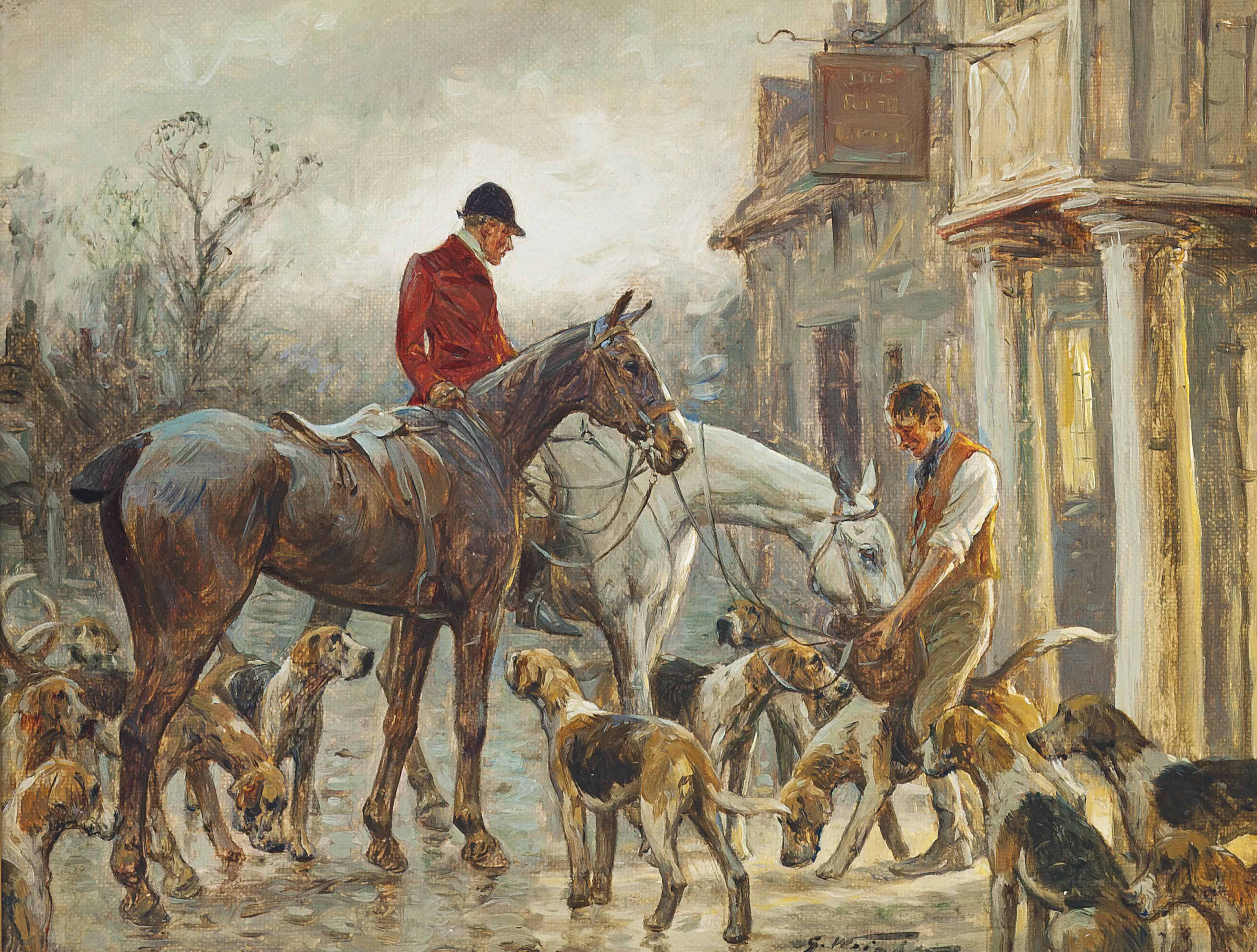 Wright (18601942) , After the hunt Christie's