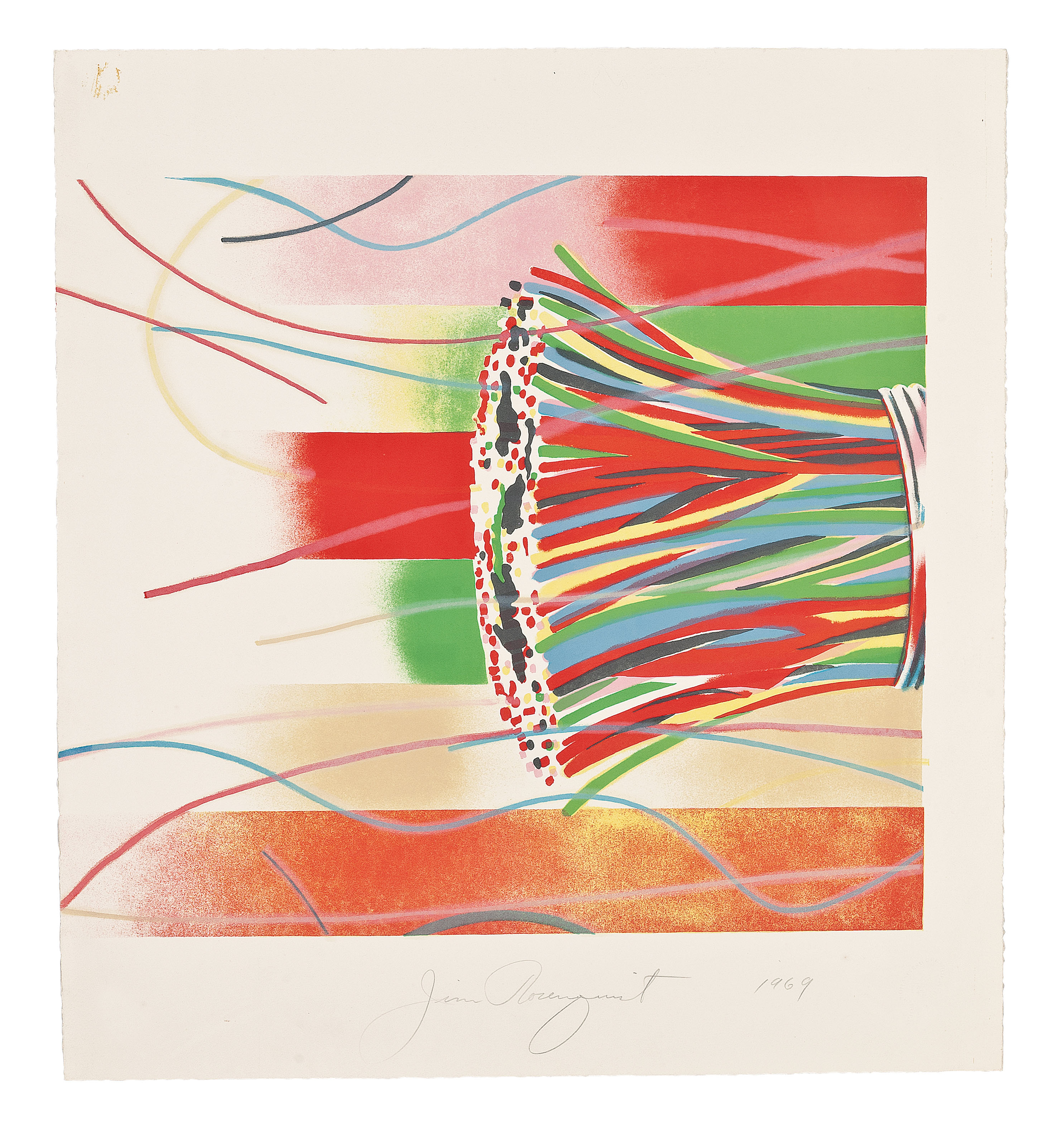 James Rosenquist (b. 1933) , Area Code Christie's