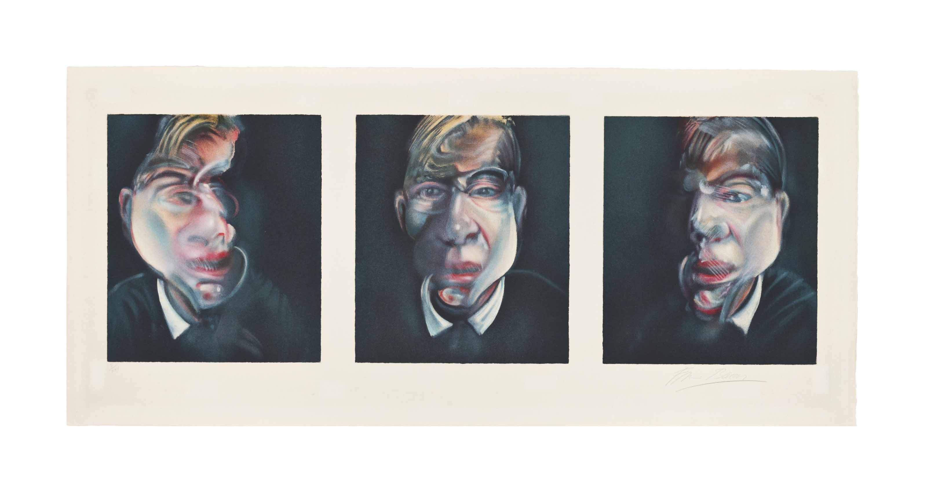Three Studies for a Self Portrait