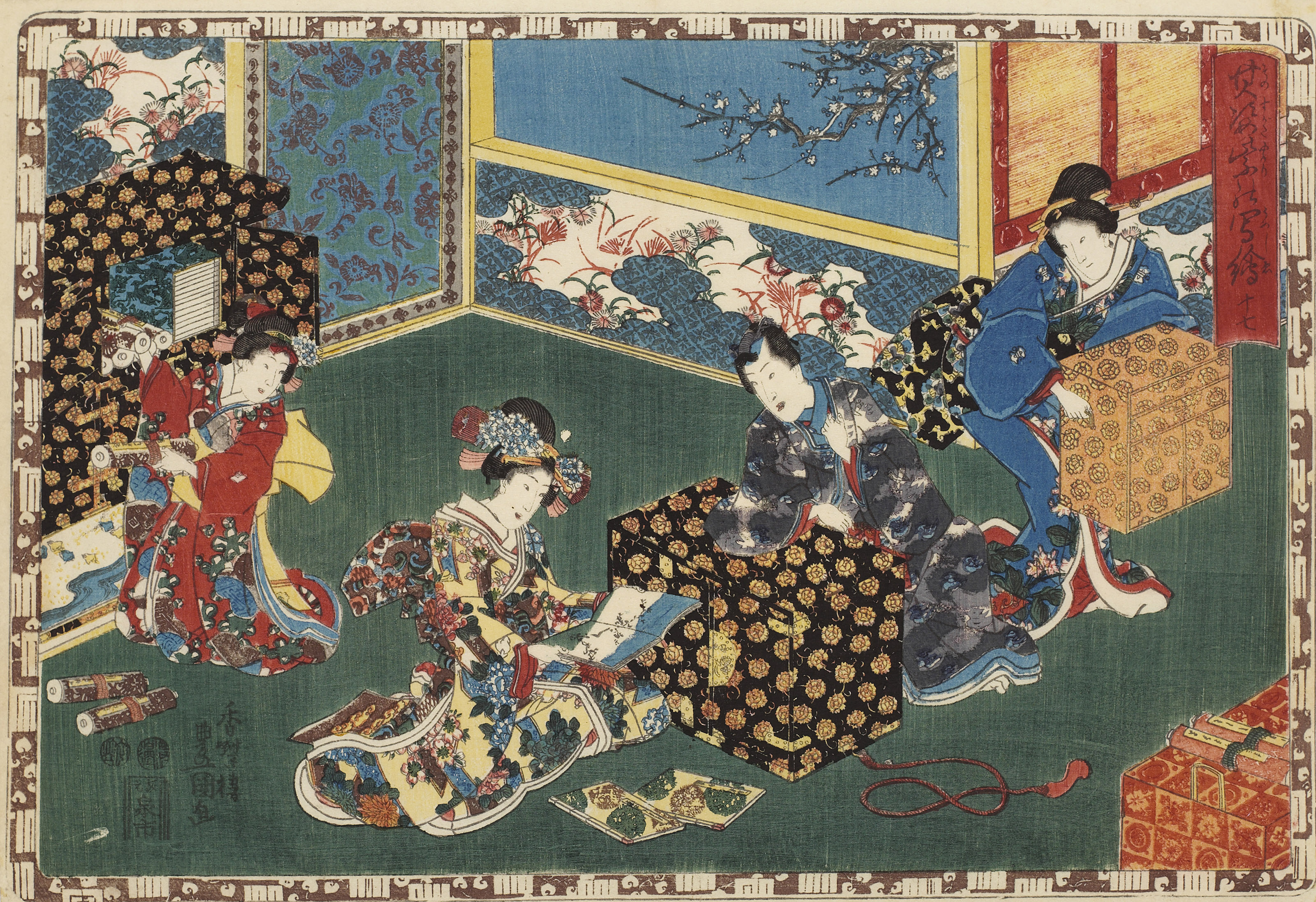 Utagawa Kunisada I (Toyokuni III) (1786-1864), THE COMPLETE SET OF