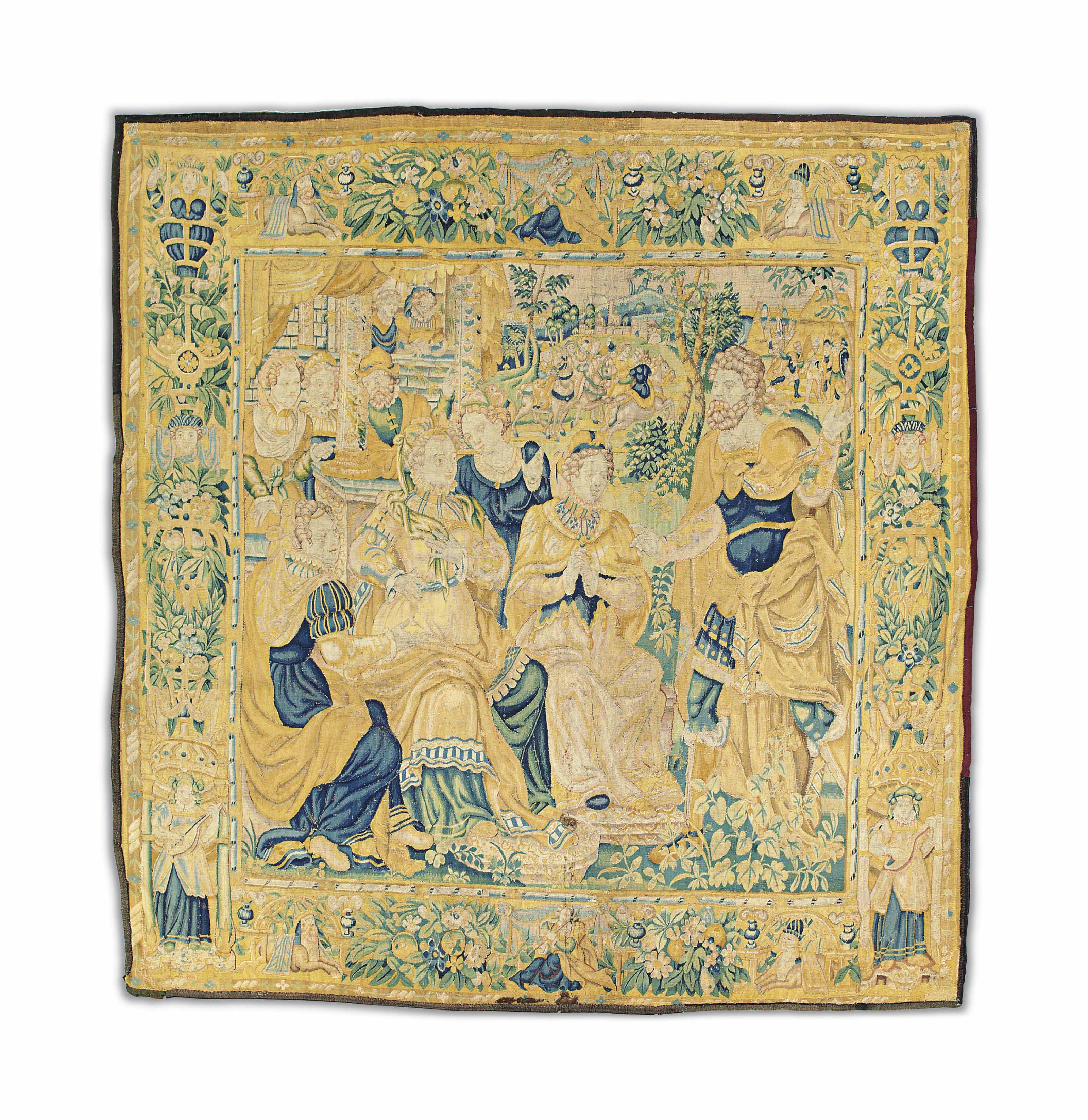A FLEMISH TAPESTRY