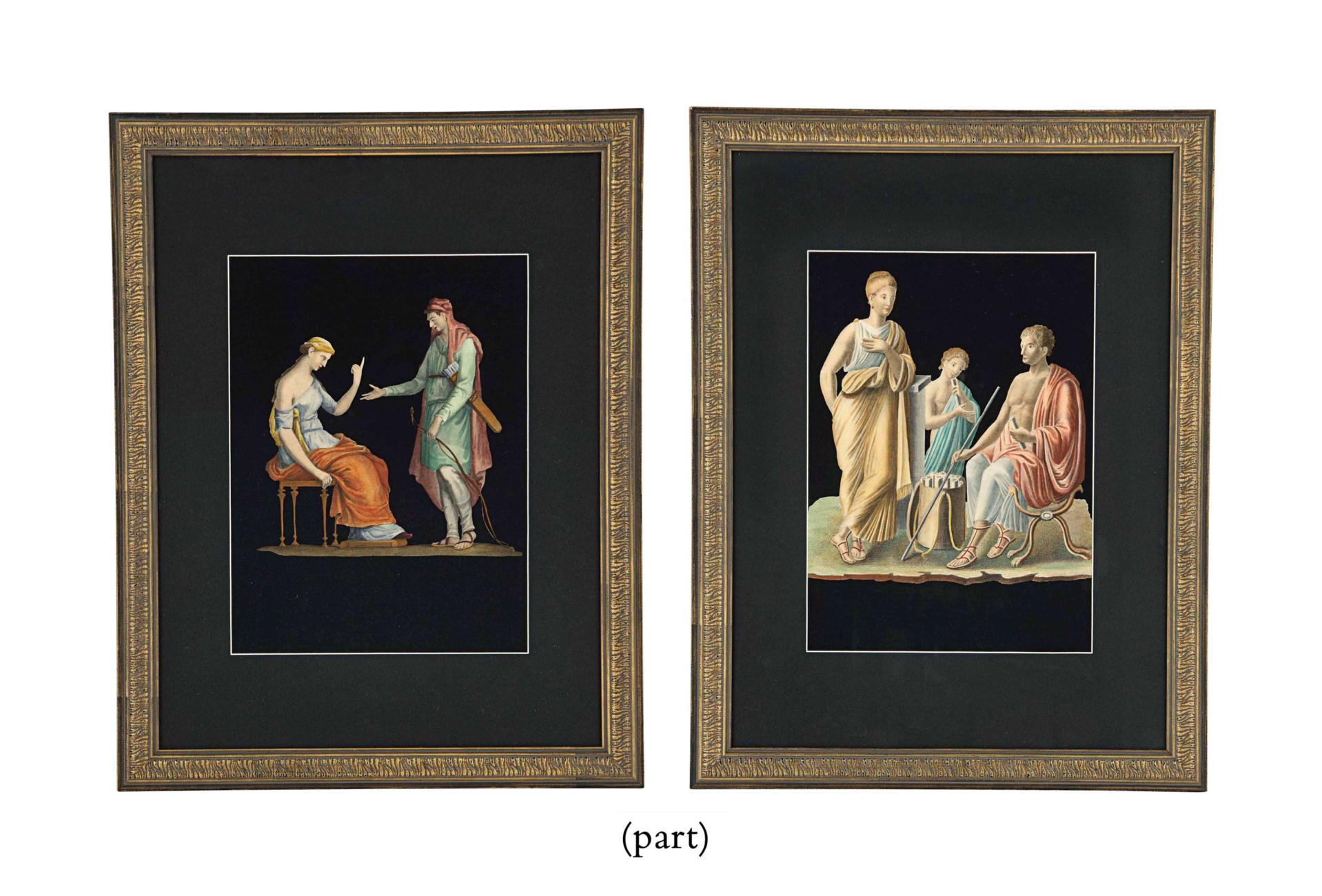 TEN ENGRAVINGS DEPICTING CLASSICAL MYTHOLOGICAL SUBJECTS