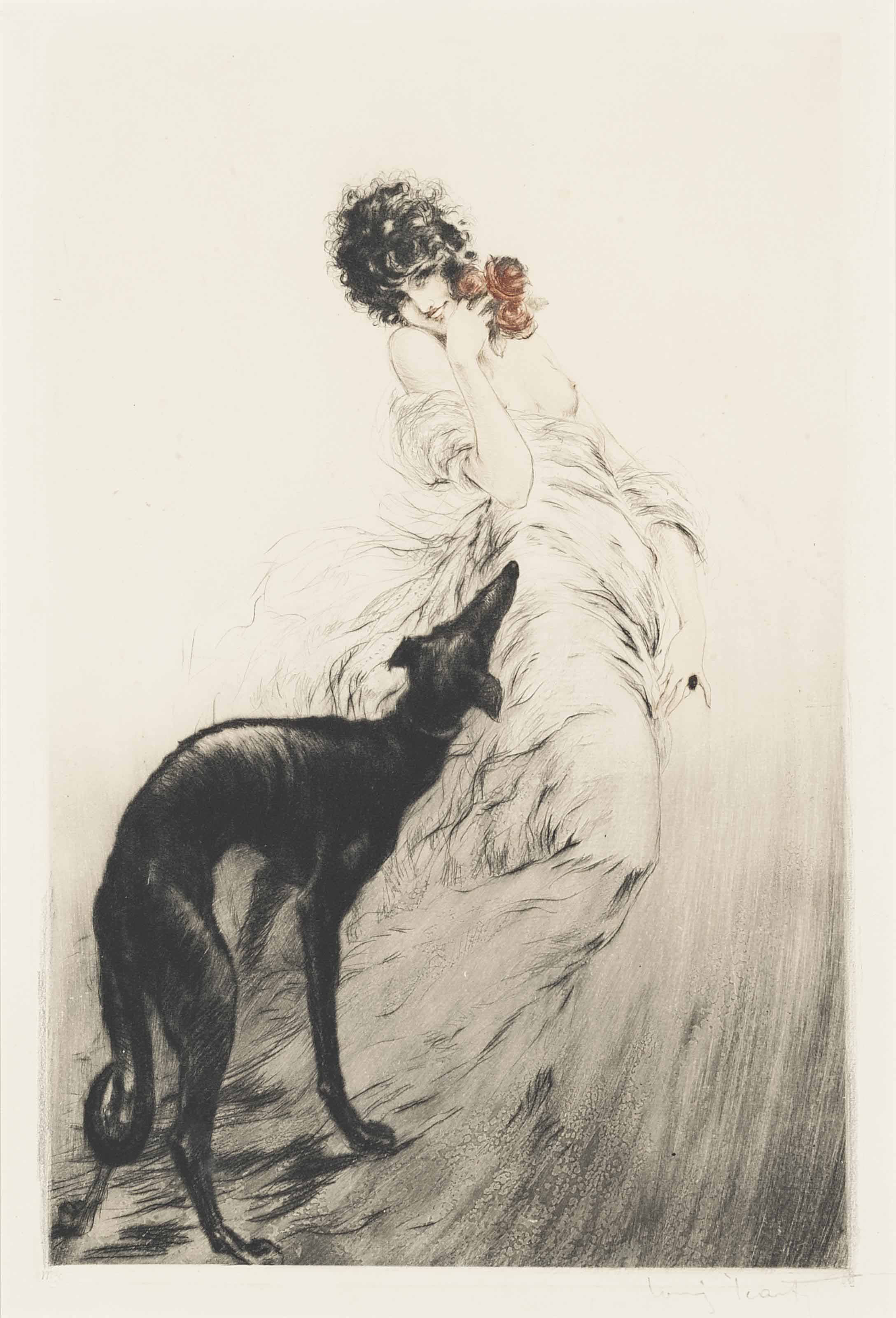 LOUIS ICART (1888-1950), 'ORCHIDS', 1937 | Christie's