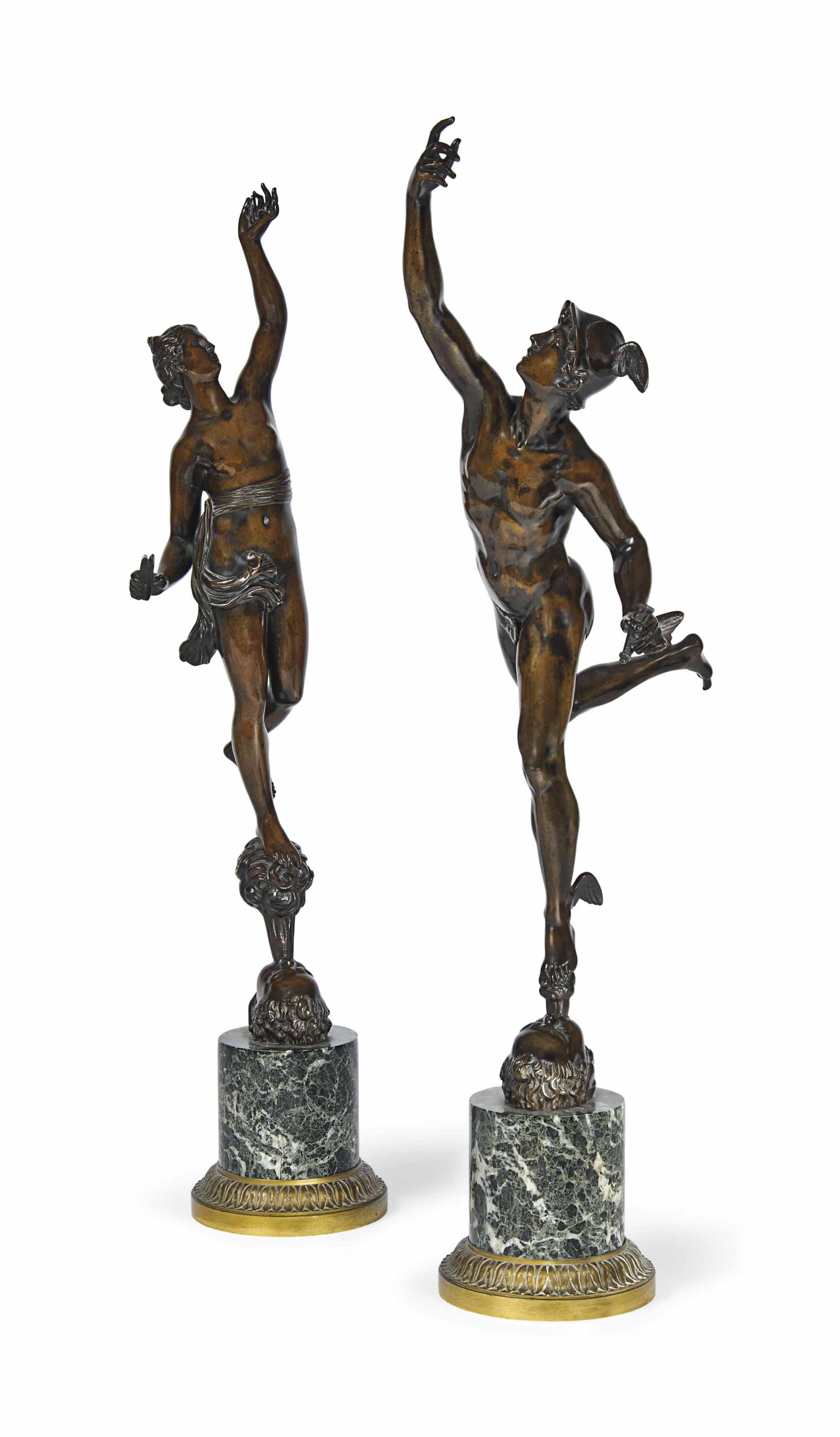 solid bronze figures