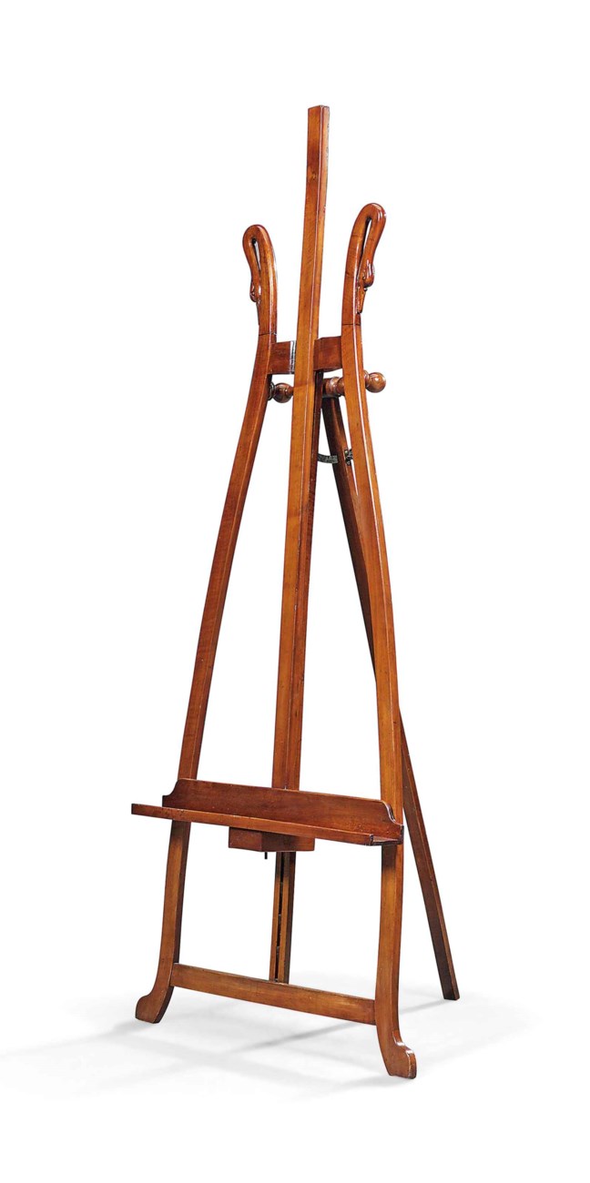 A FRENCH WALNUT GALLERY EASEL, LATE 19TH CENTURY Christie's