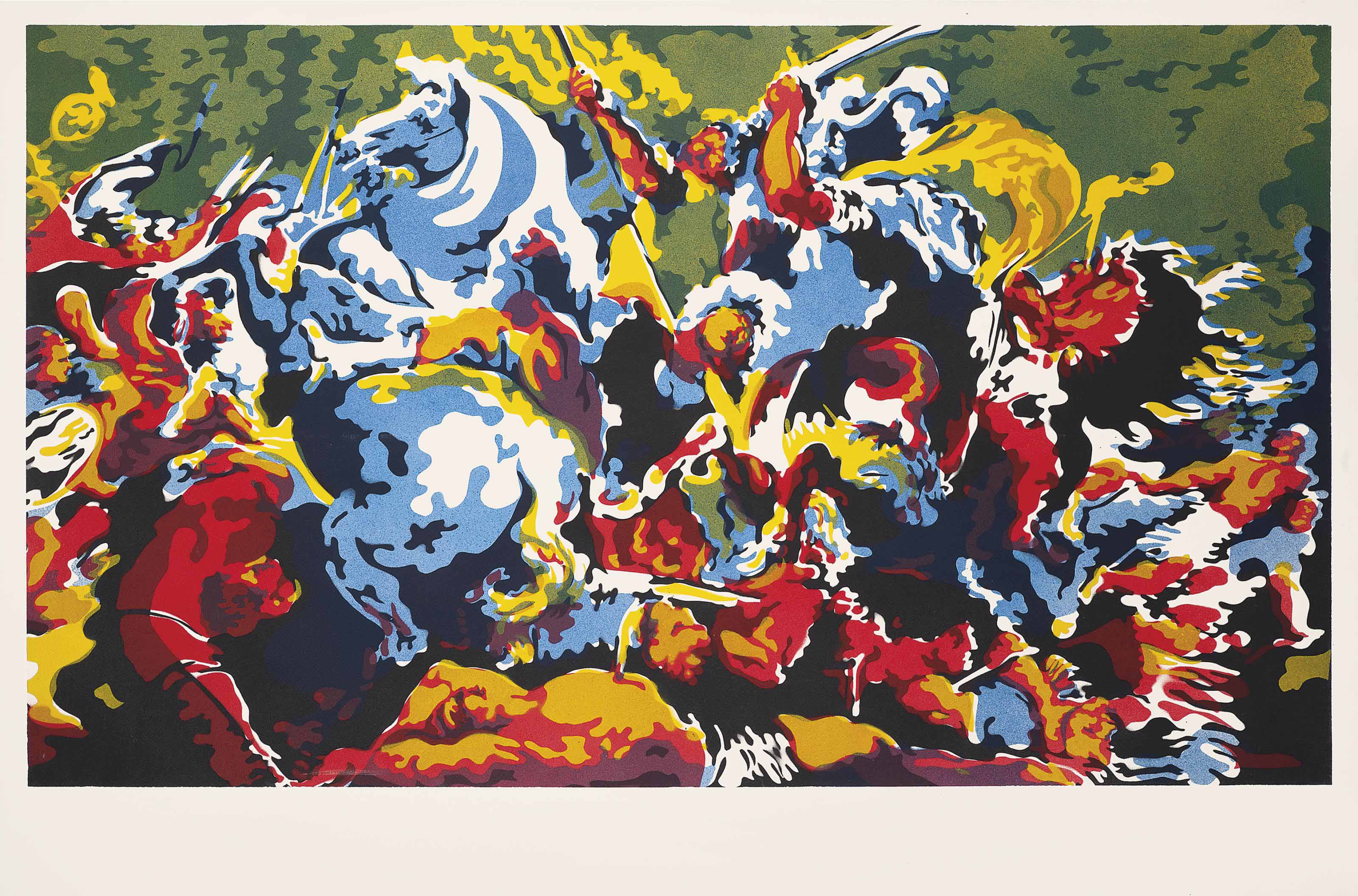 John Clem Clarke American B 1938 Rubens Victory And Death