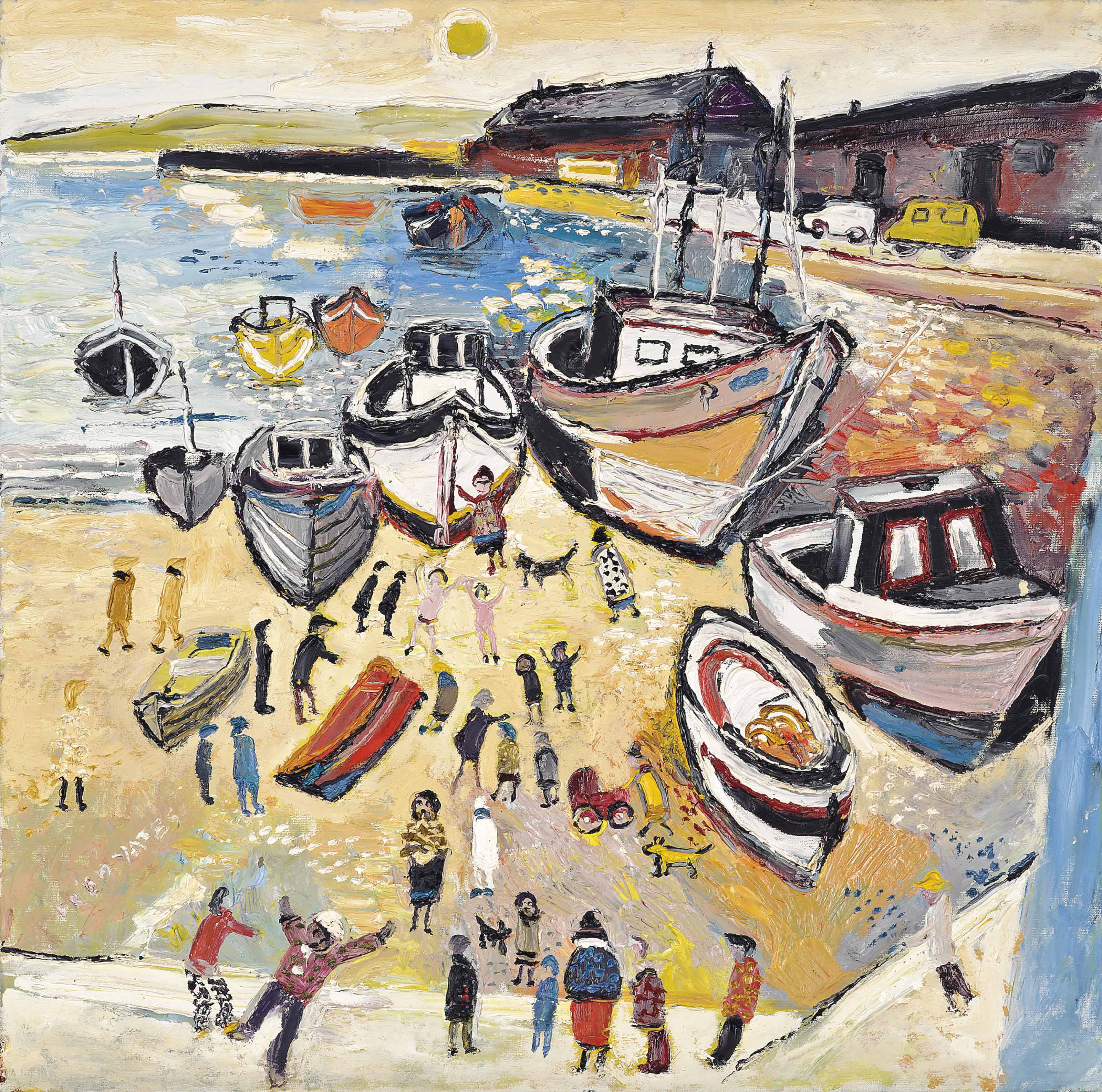 Fred Yates (Urmston 19222008) , Port at low tide Christie's