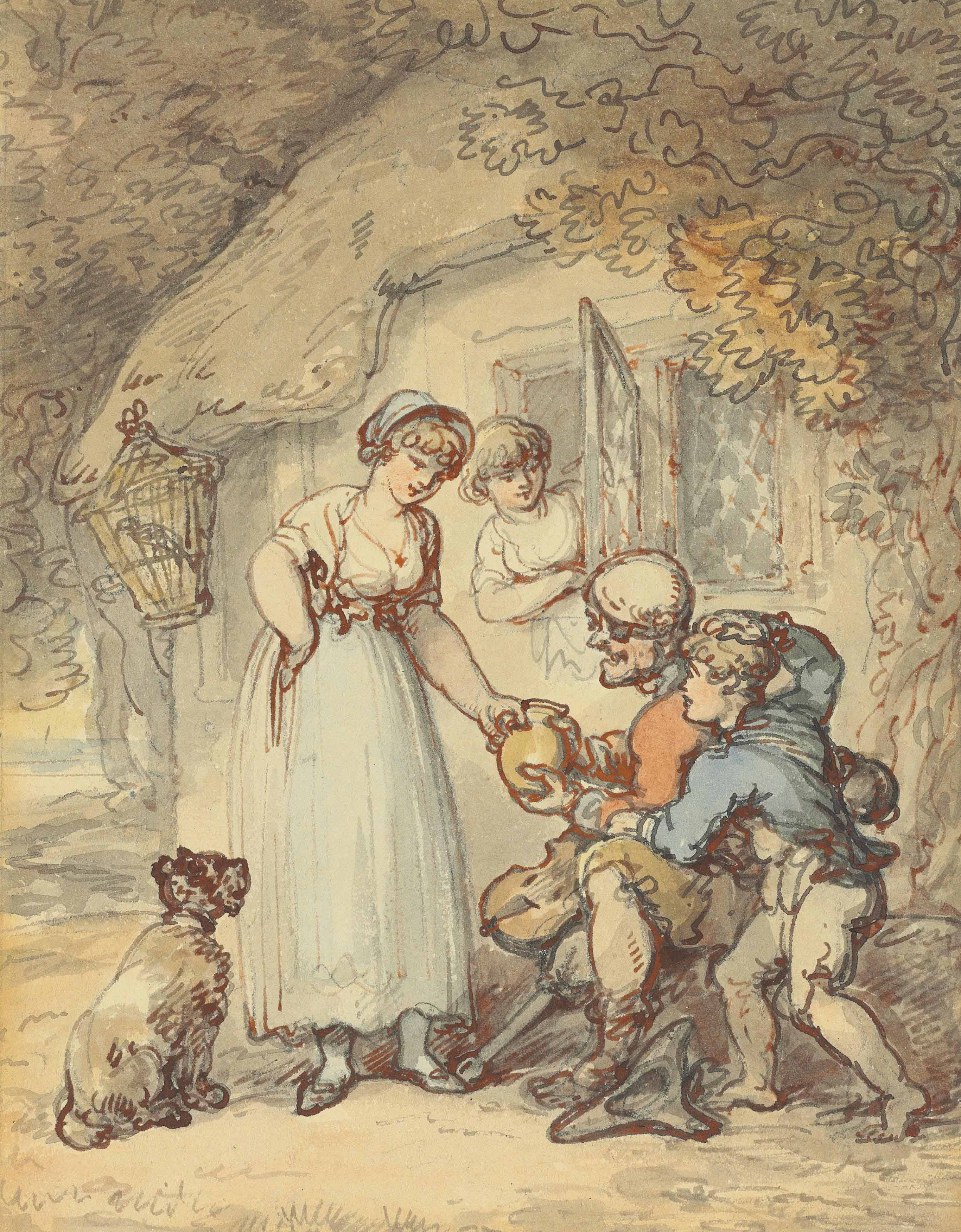 Thomas rowlandson все картины
