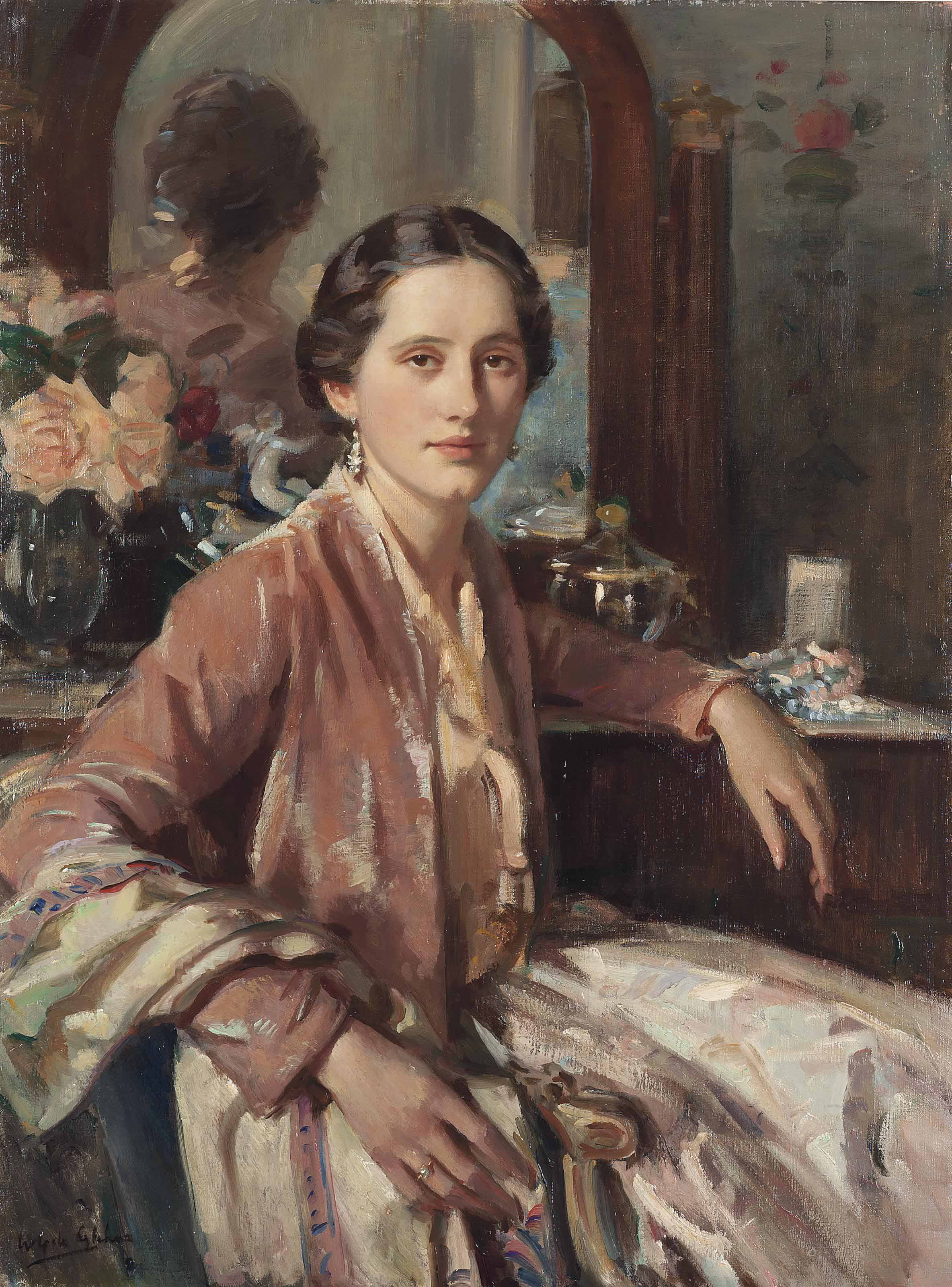 Wilfrid Gabriel De Glehn R A 1870 1951 The Beloved 19th