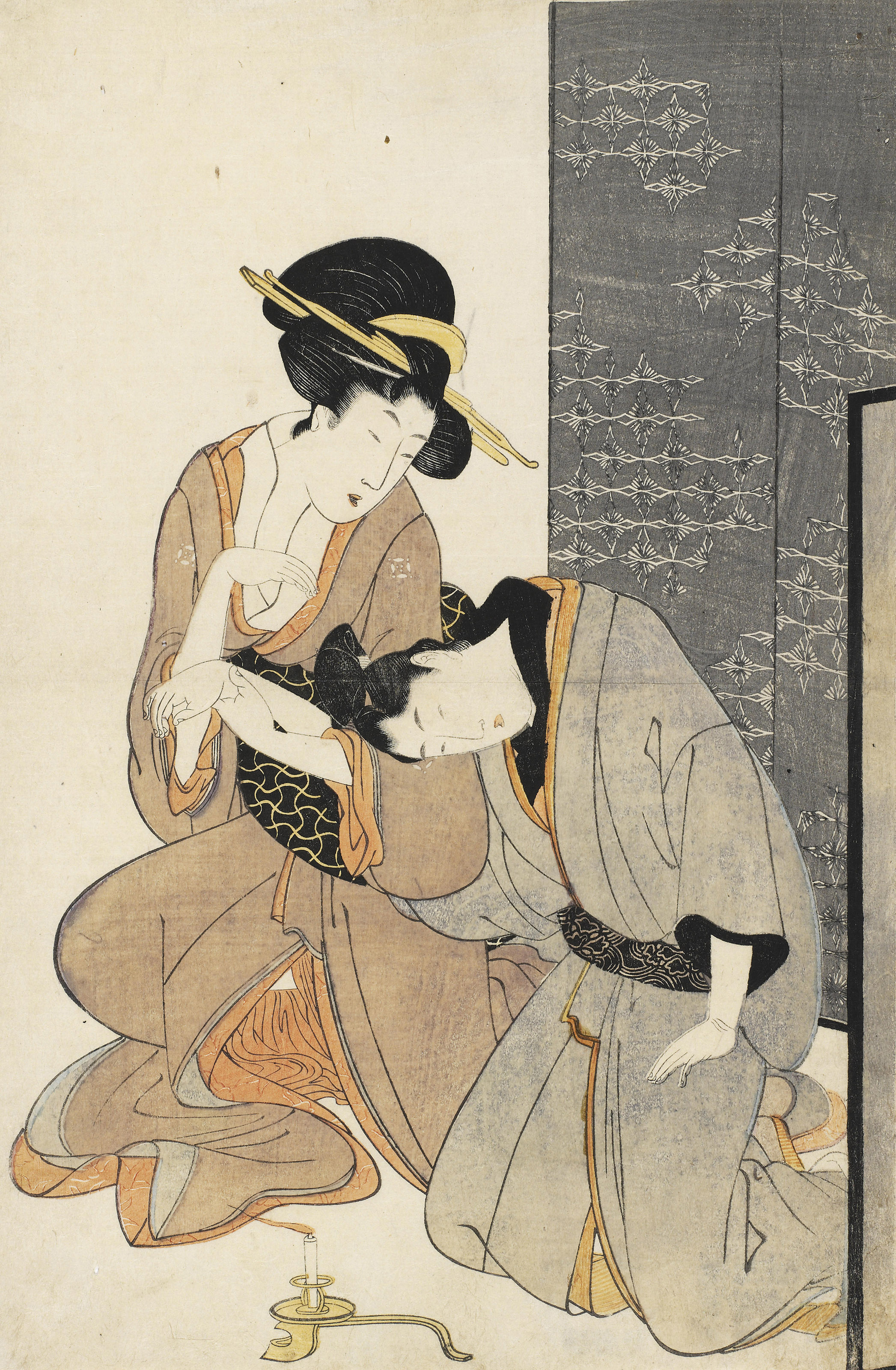 Kitagawa Utamaro (1753?-1806) Chobunsai Eishi (1756-1829