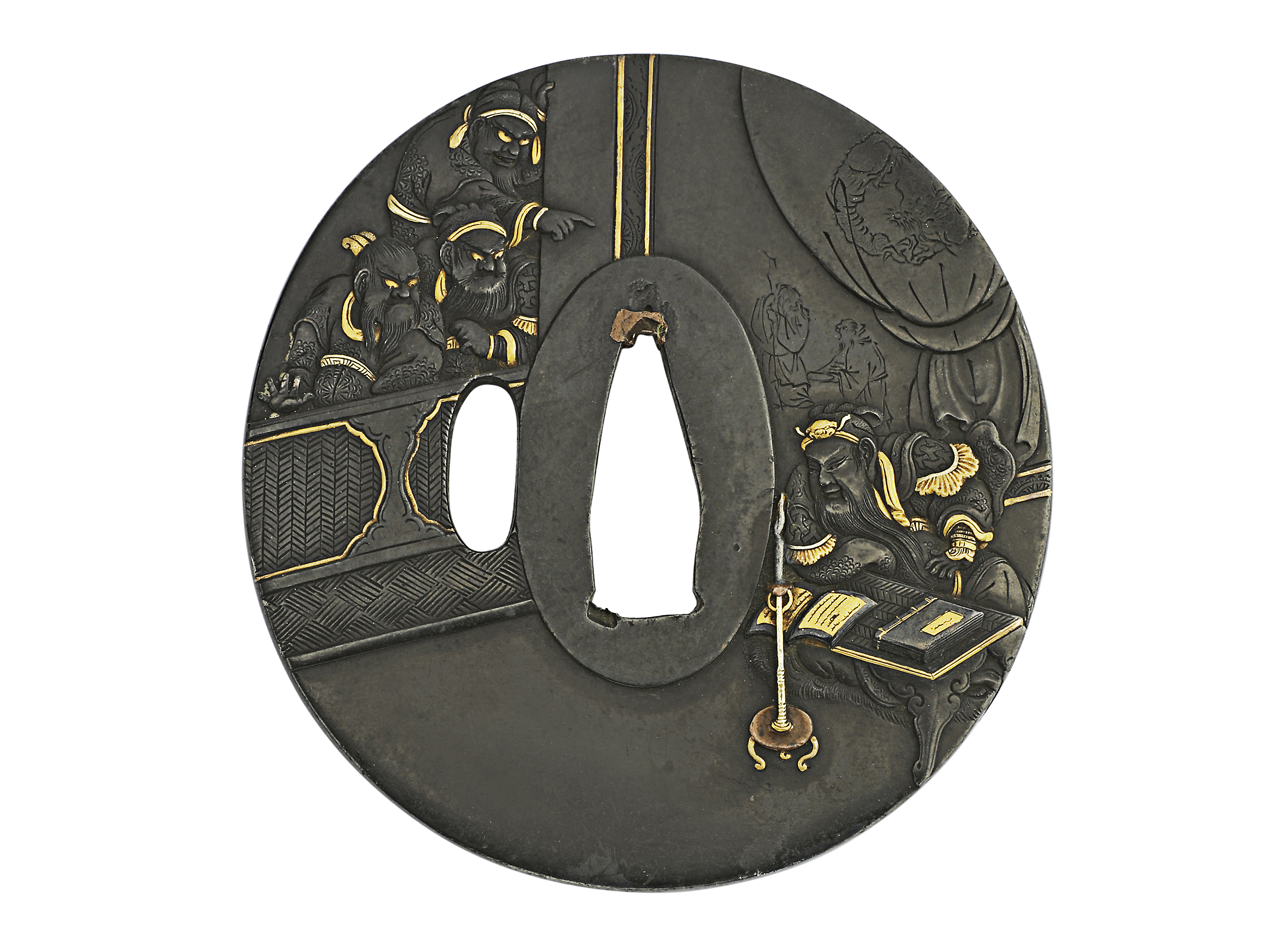 A Wood Netsuke of a Rat, SIGNED TOMOKAZU, EDO PERIOD (19TH CENTURY