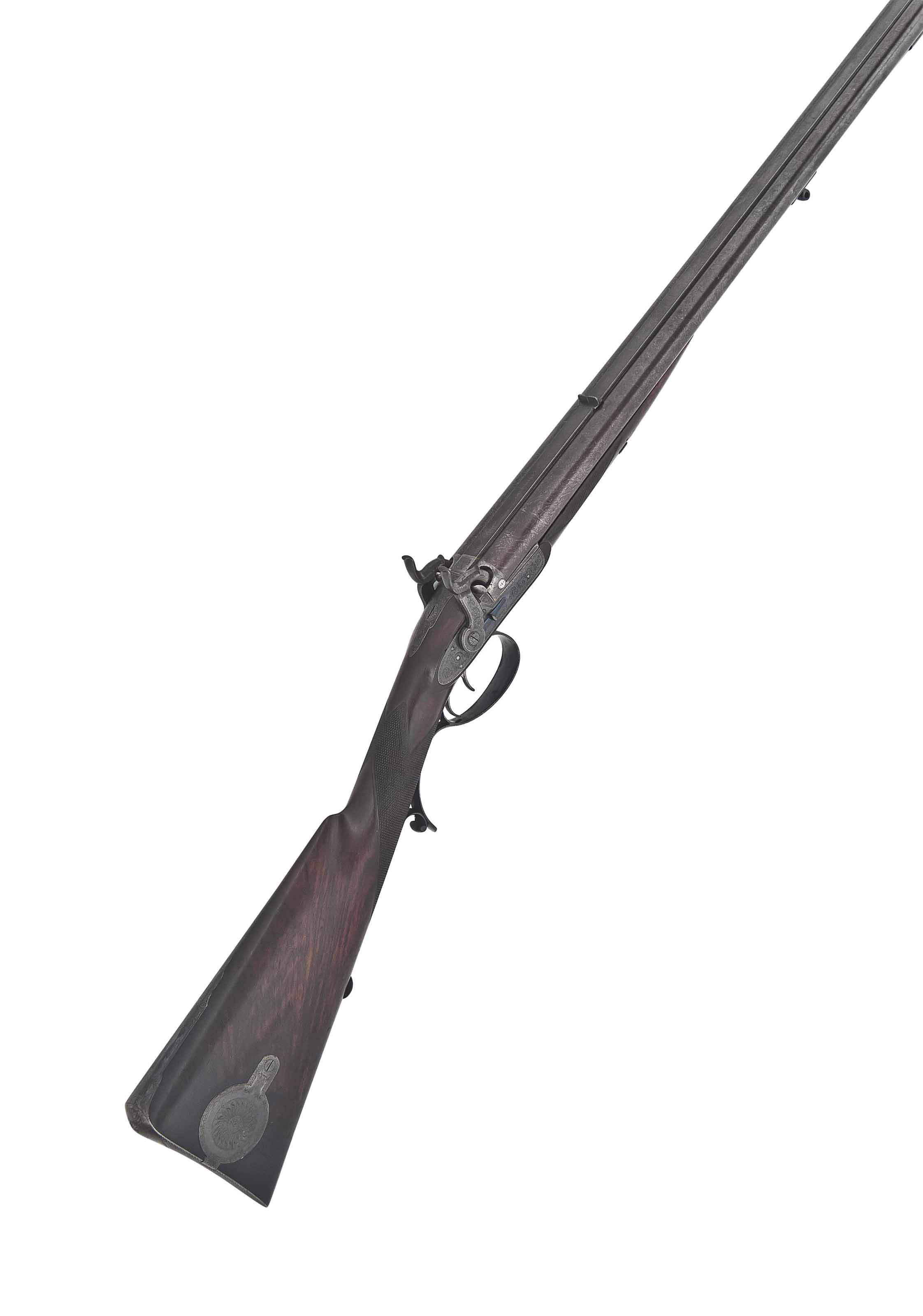 Triple Barrel Rifle Elephant Gun