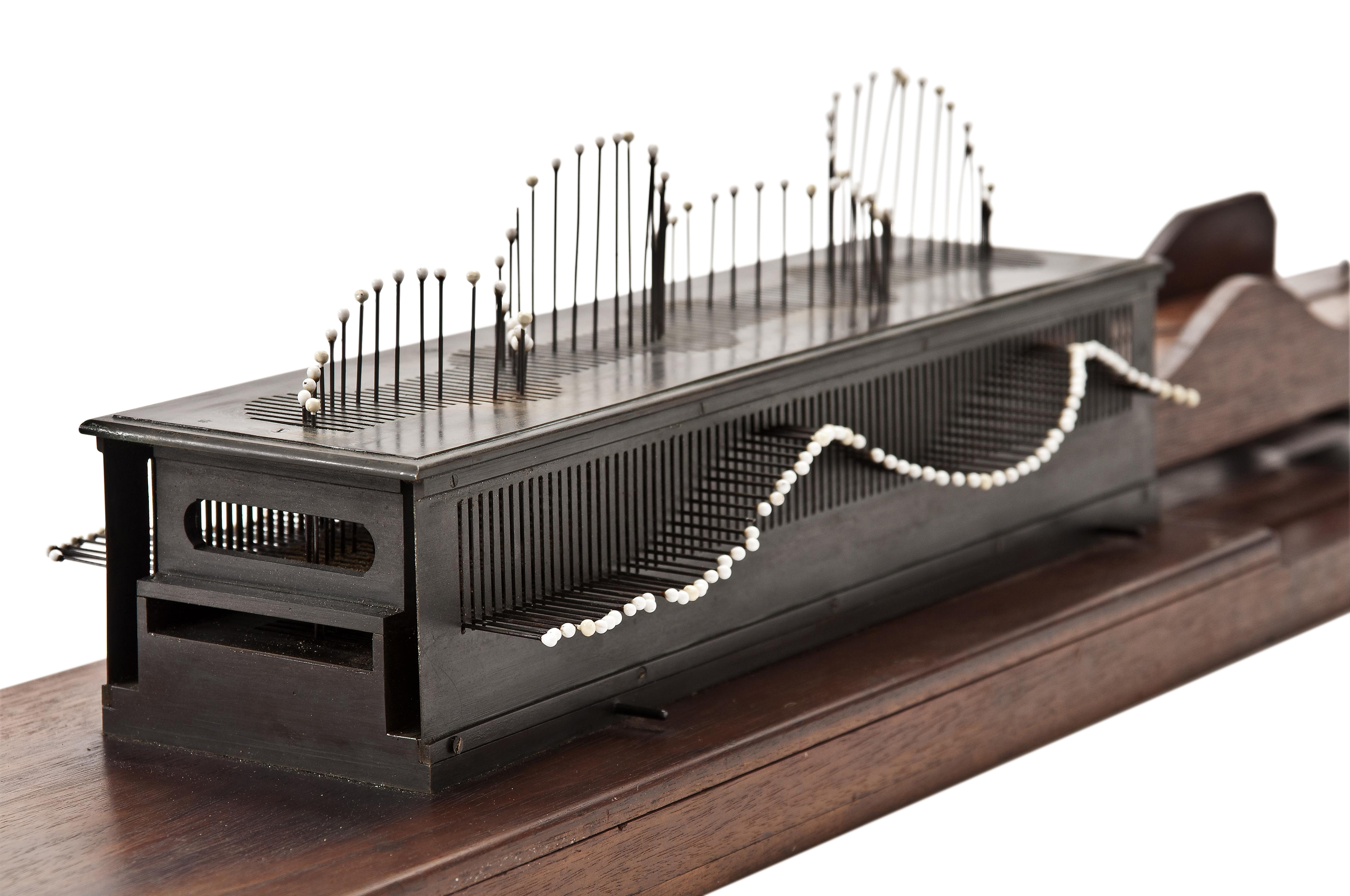 A WHEATSTONE WAVE MACHINE PROBABLY MADE BY JOHN NEWMAN, CIRCA 1850 ...