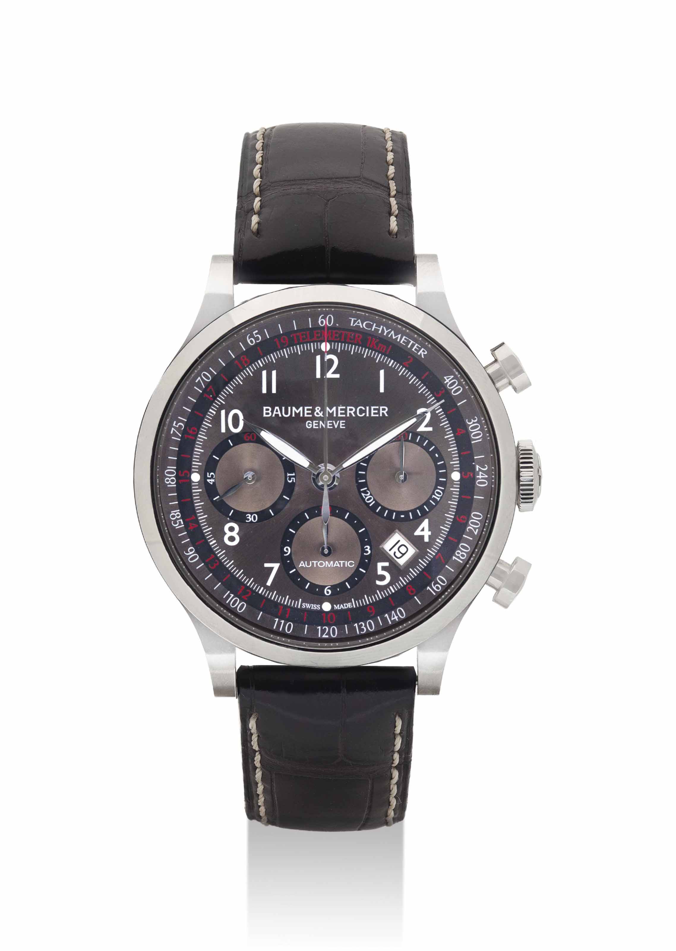 baume mercier chronograph automatic