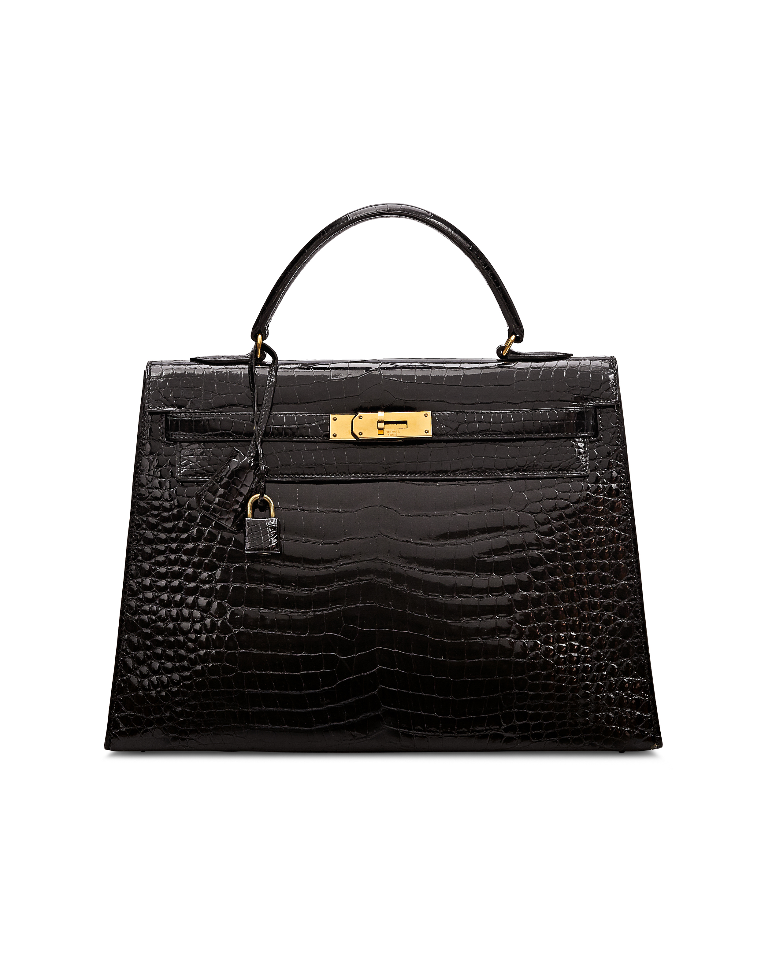 A BLACK FJORD LEATHER BIRKIN 30 BAG WITH PALLADIUM HARDWARE
