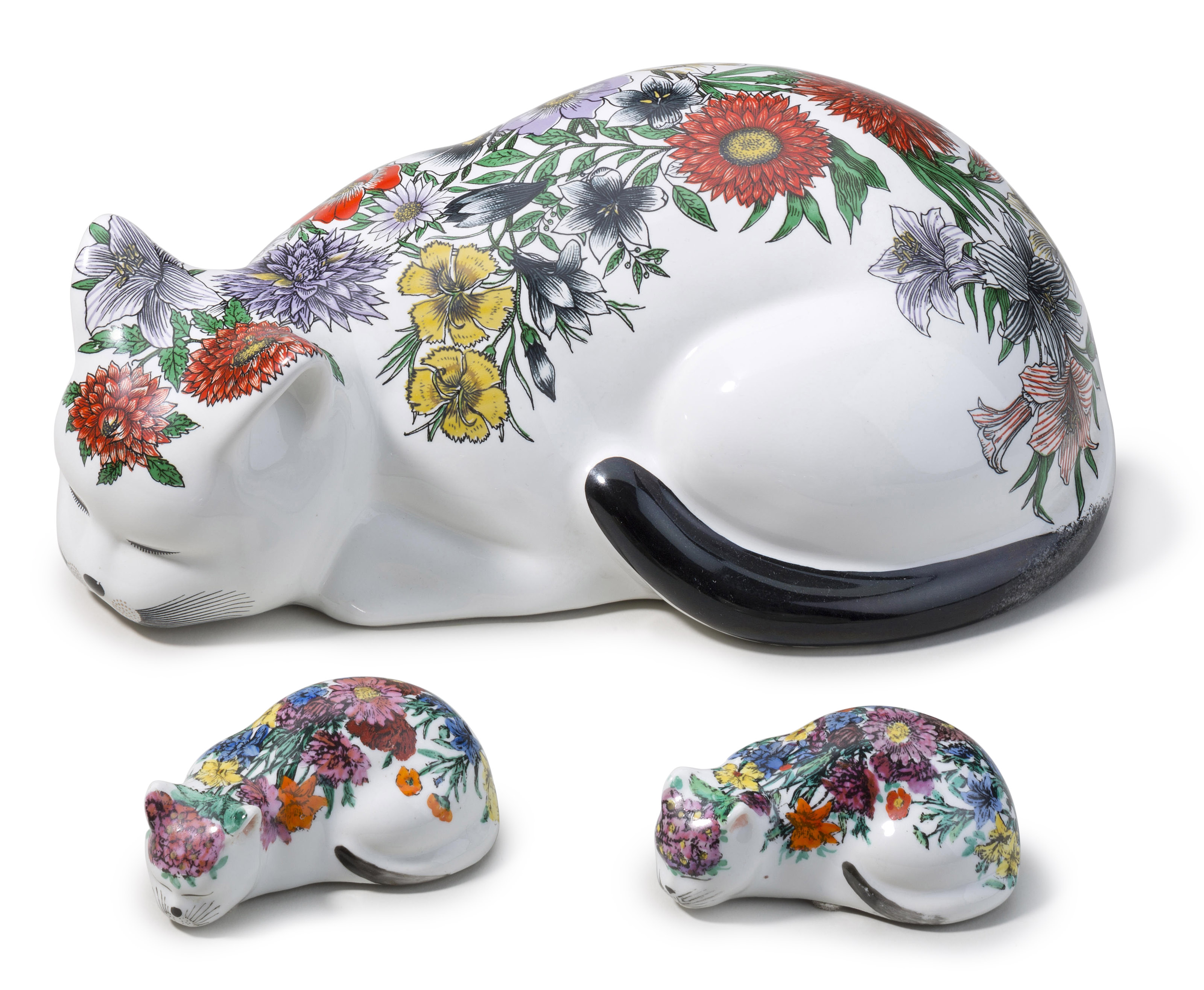 A GROUP OF CATS, CIRCA 1955, PIERO FORNASETTI (1913-1988) | Christie's
