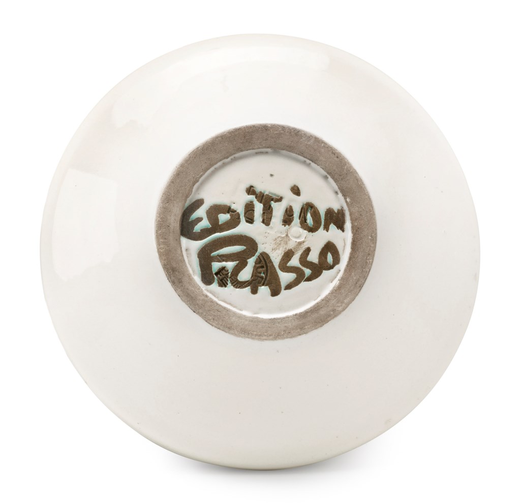 The complete set of six ashtrays (A.R. 172-177)