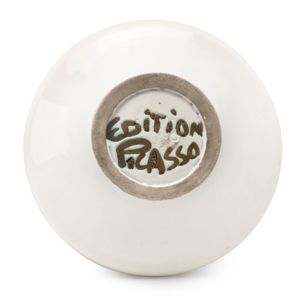 The complete set of six ashtrays (A.R. 172-177)