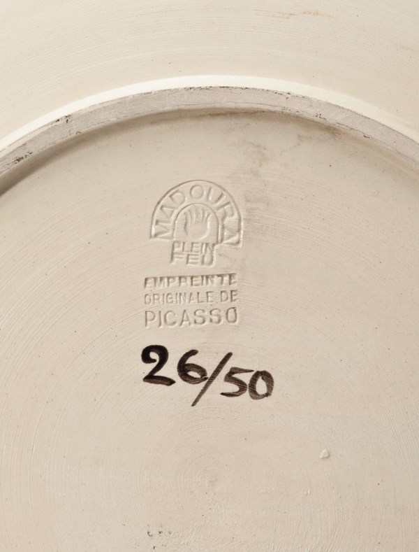 Service scènes de corrida (set of 8 plates) (A. R. 416 - 423)