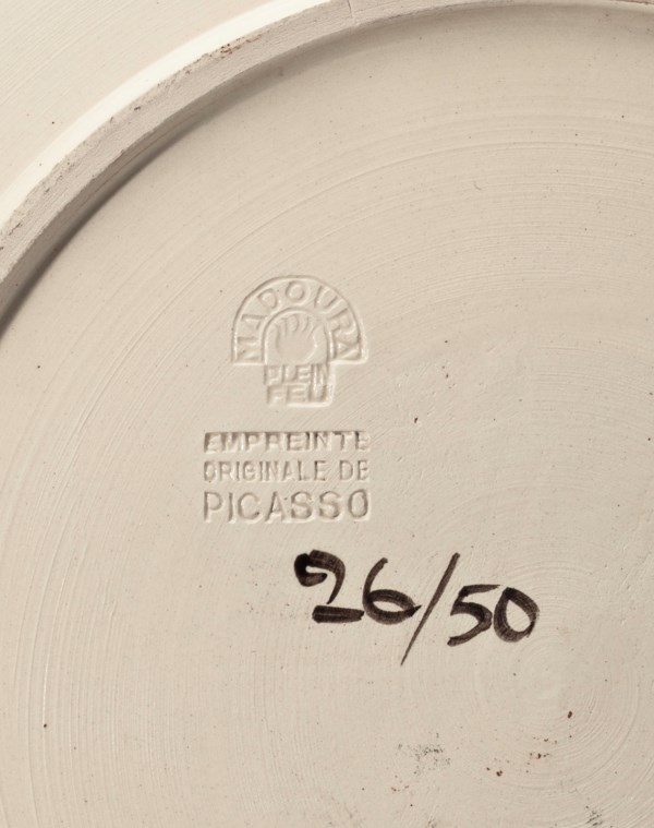 Service scènes de corrida (set of 8 plates) (A. R. 416 - 423)