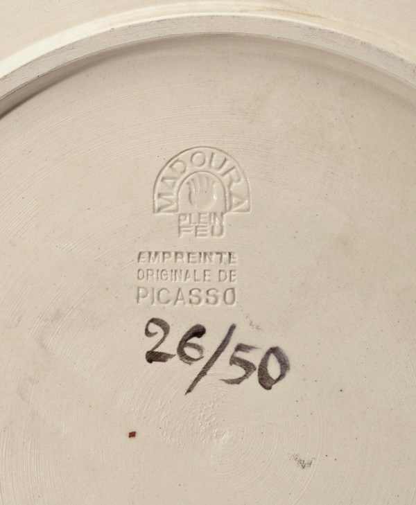 Service scènes de corrida (set of 8 plates) (A. R. 416 - 423)
