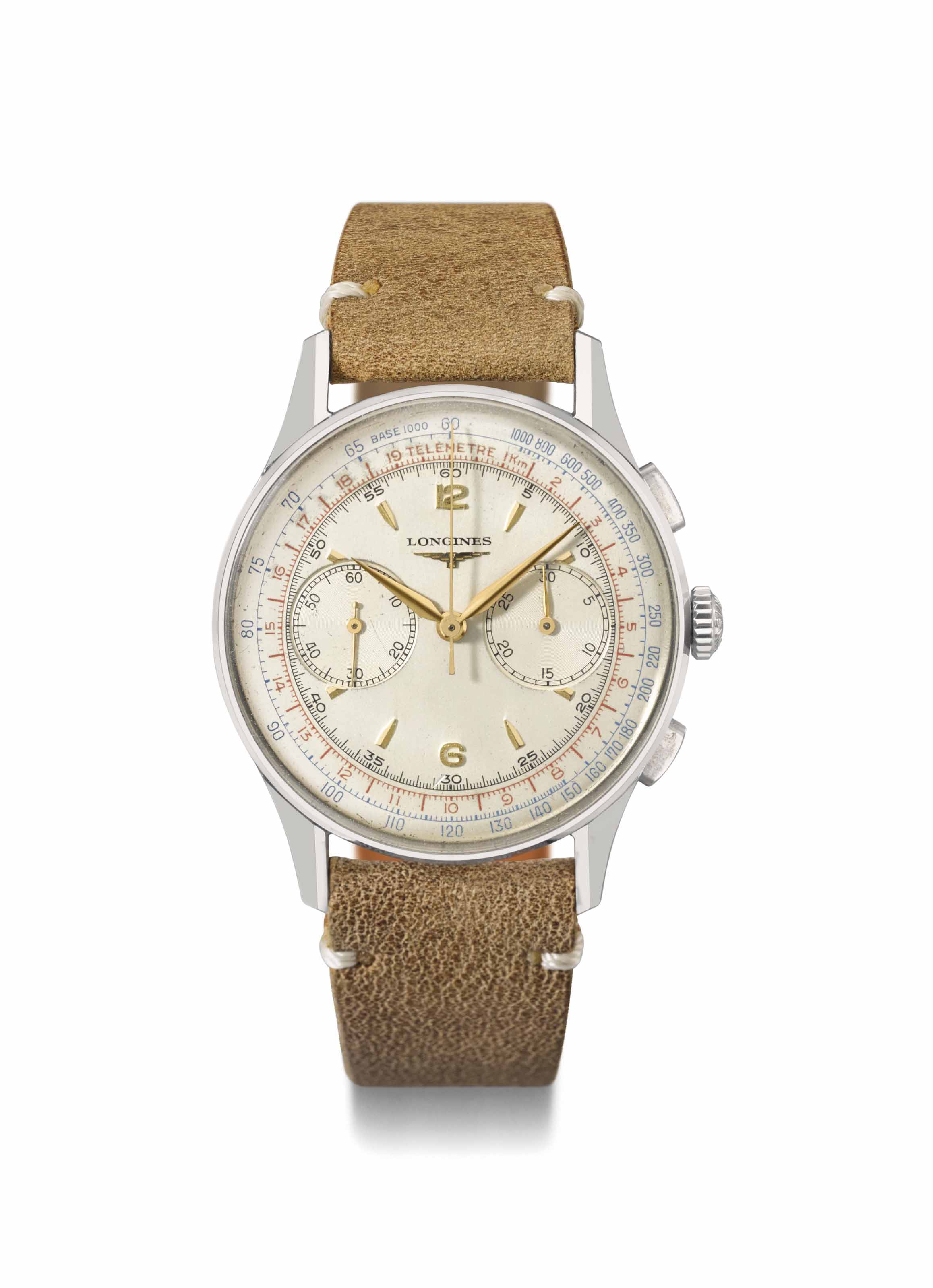 longines stop second flyback