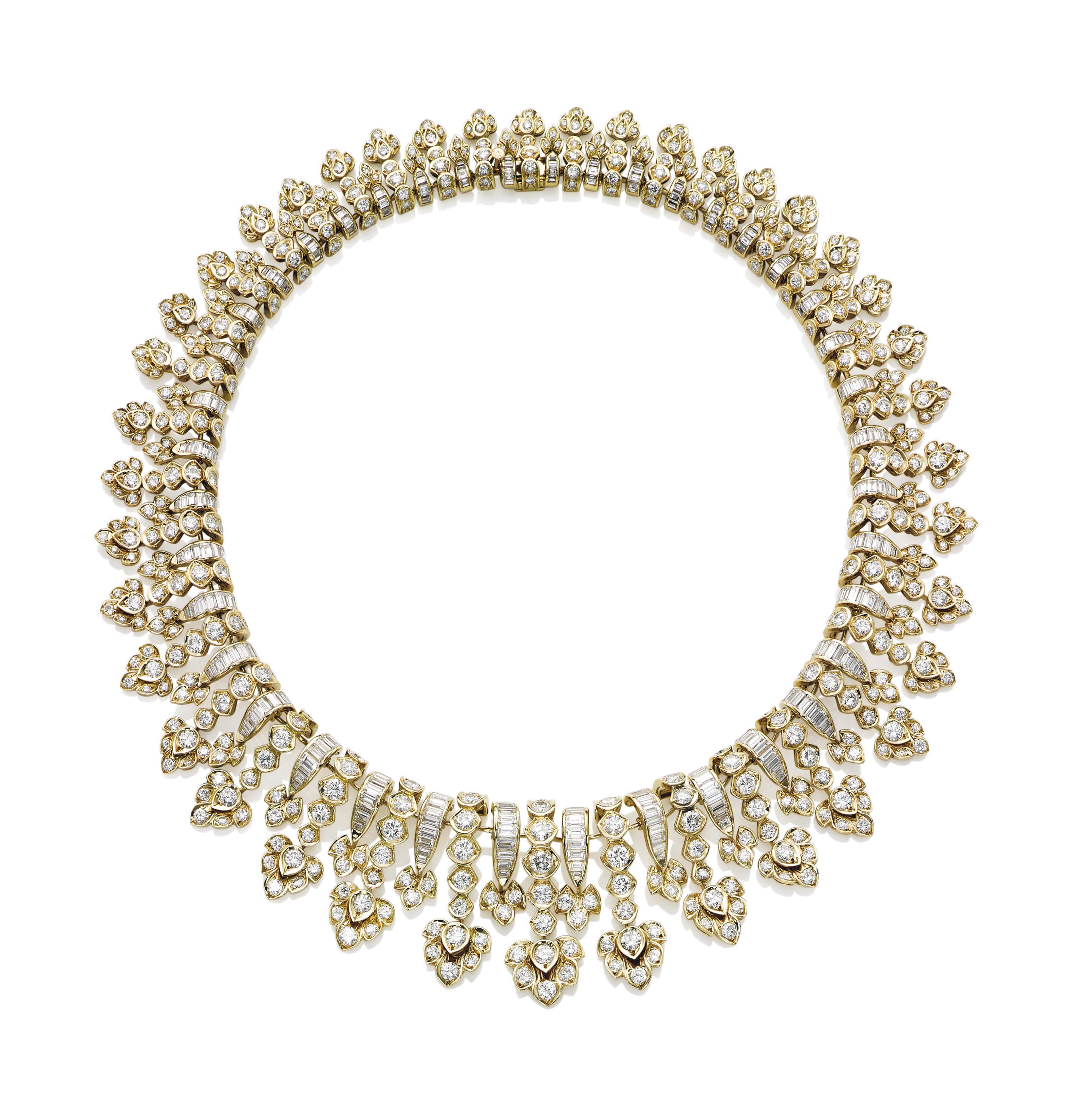 A DIAMOND NECKLACE, BY BULGARI Christie's