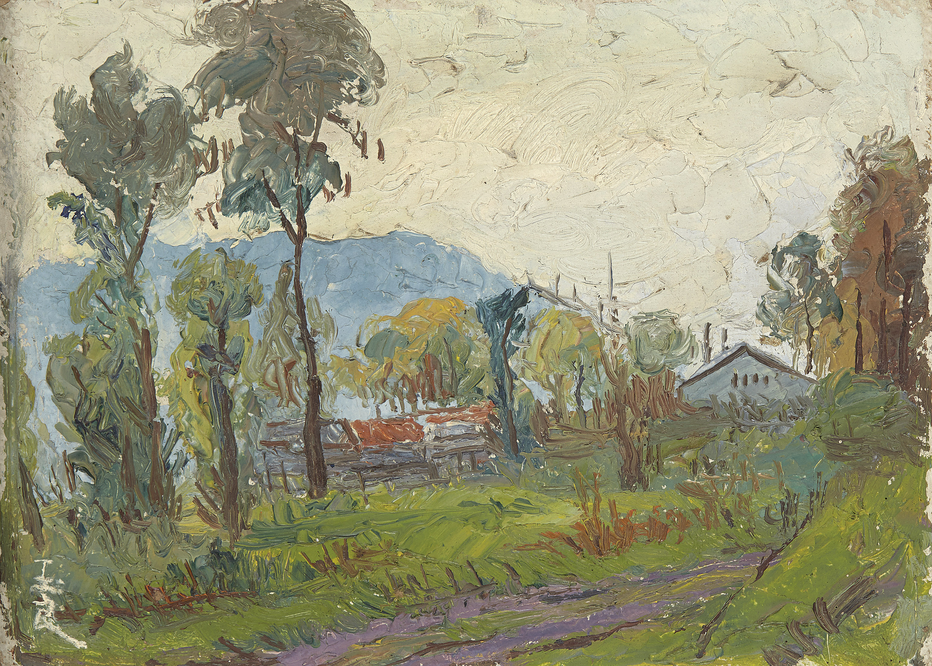 LEE MAN FONG (Indonesian, 1913-1988) , Sepasang Ikan Mas Koki (Two