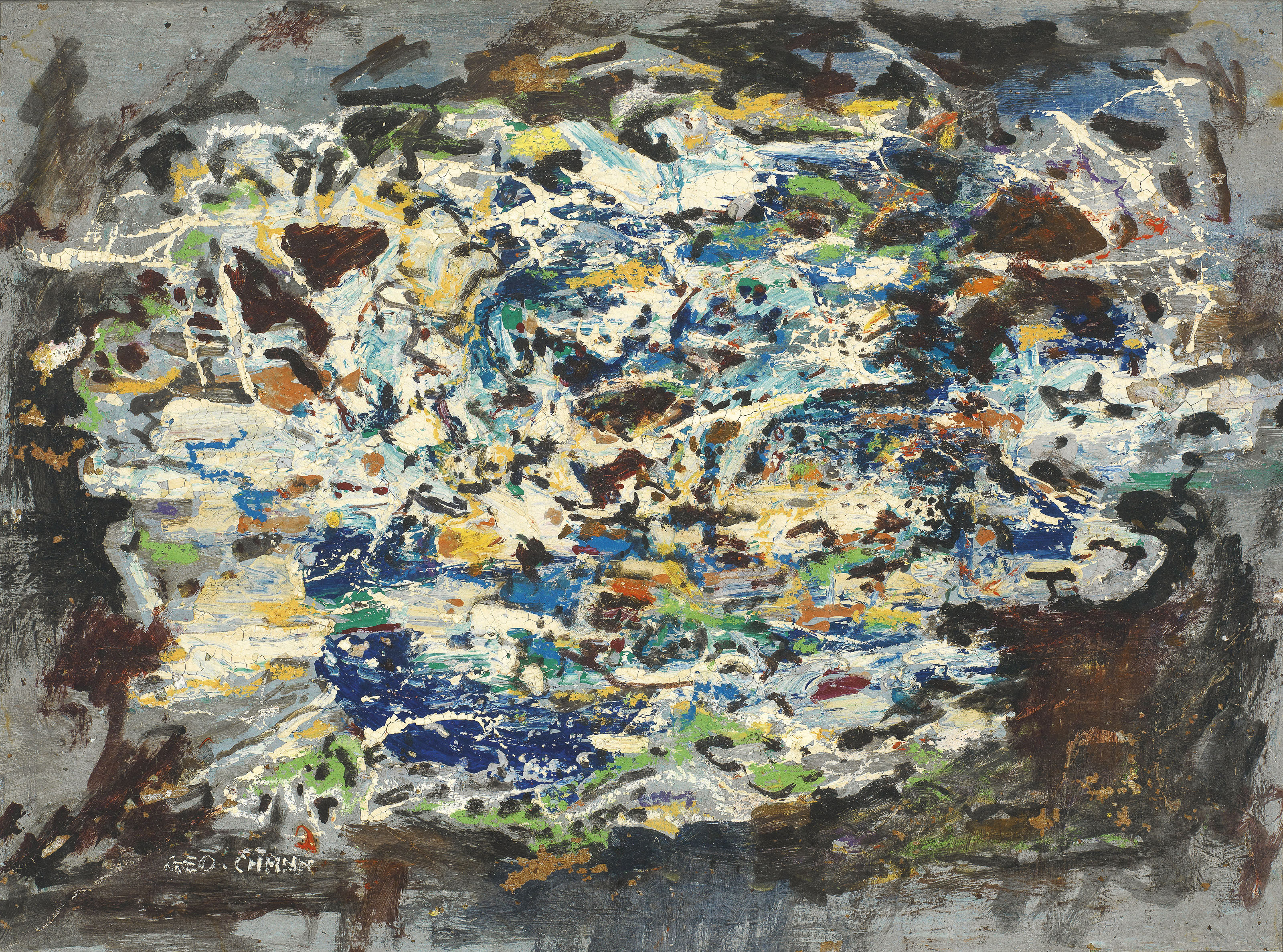 CHANN (CHEN YINPI, Chinese, 19131995) , Chinese Junks Christie's