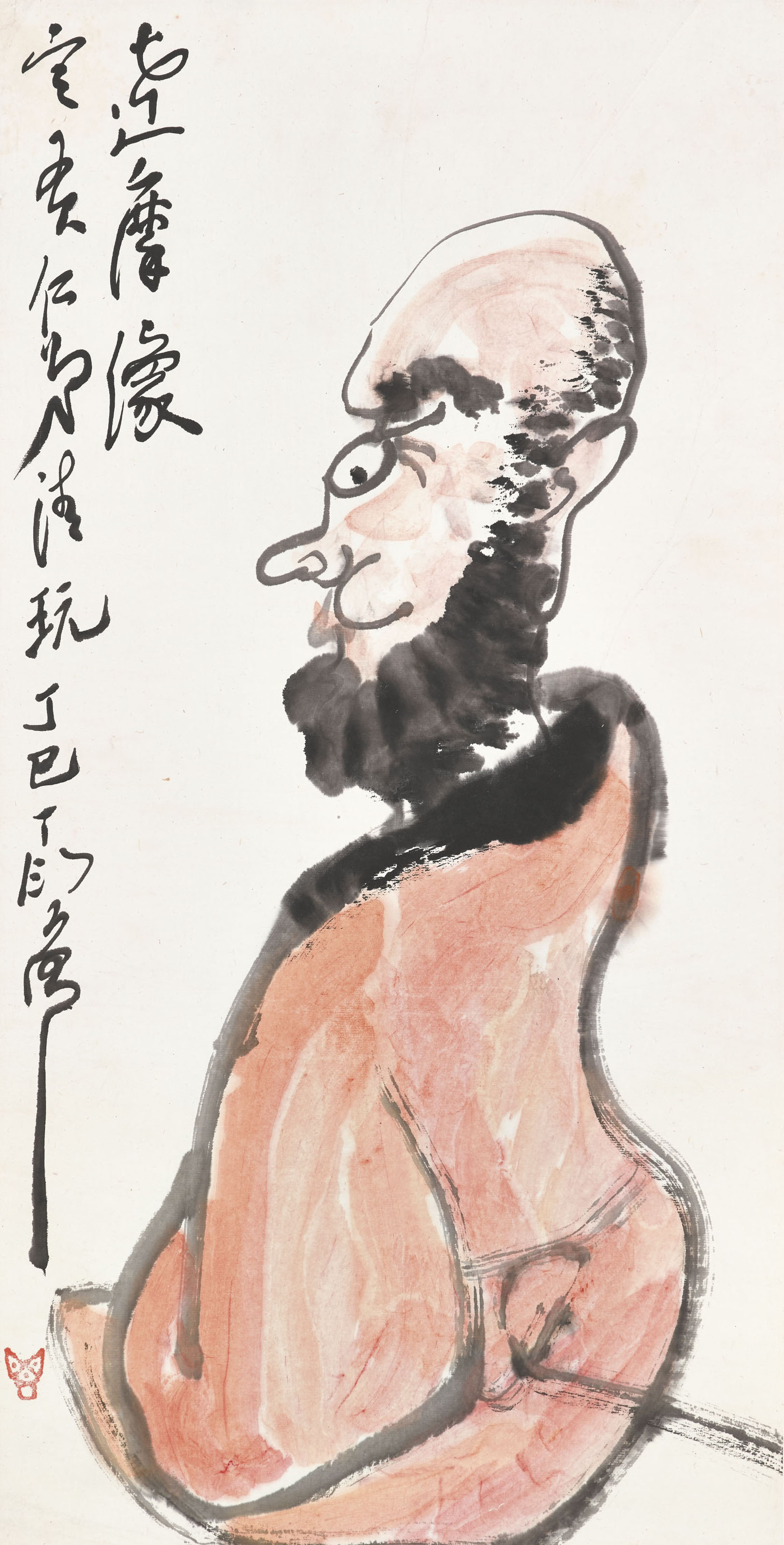 YU YOUREN (1879-1964) , 于右任草書對聯水墨紙本鏡框兩幅| Christie's