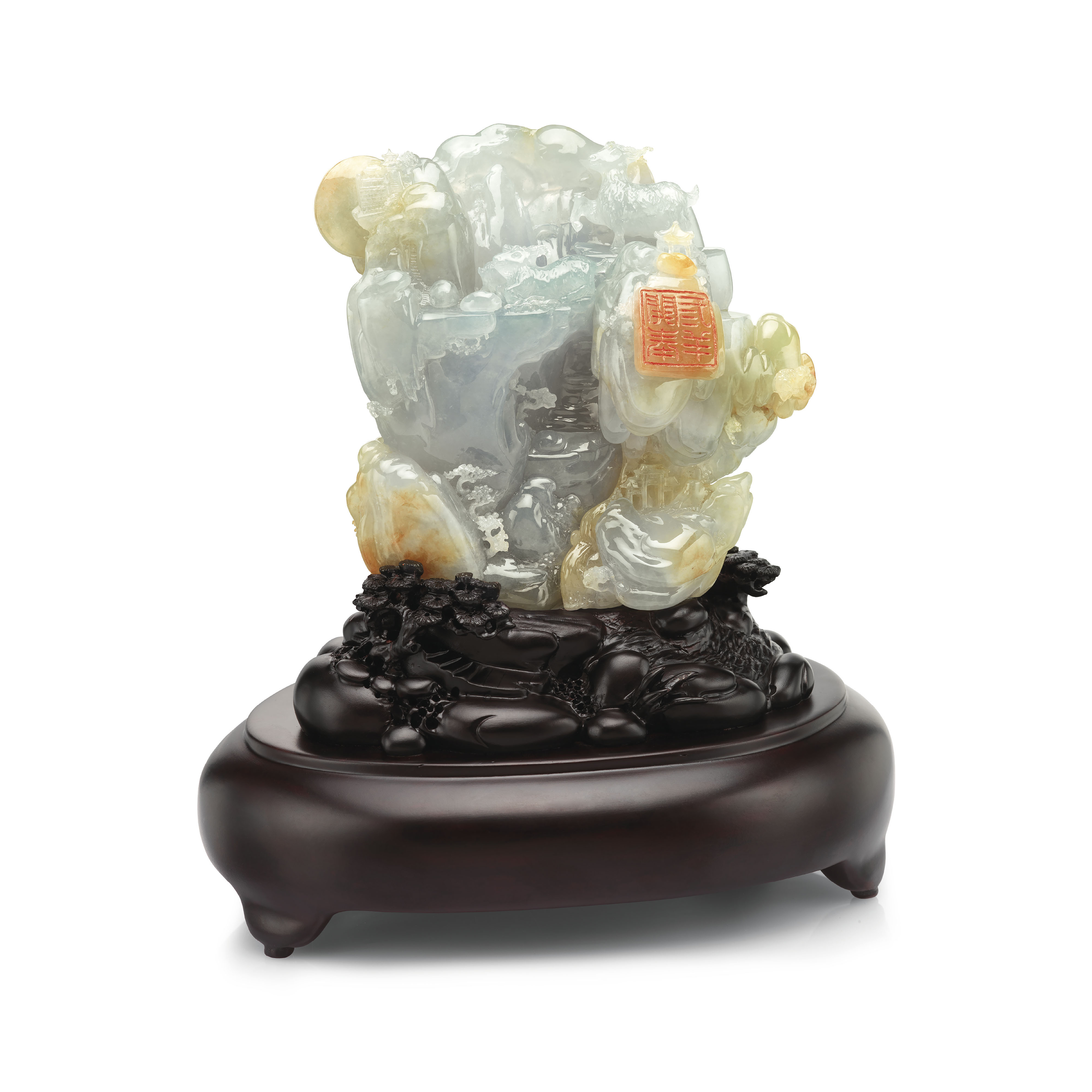 A JADEITE CARVING Christie's