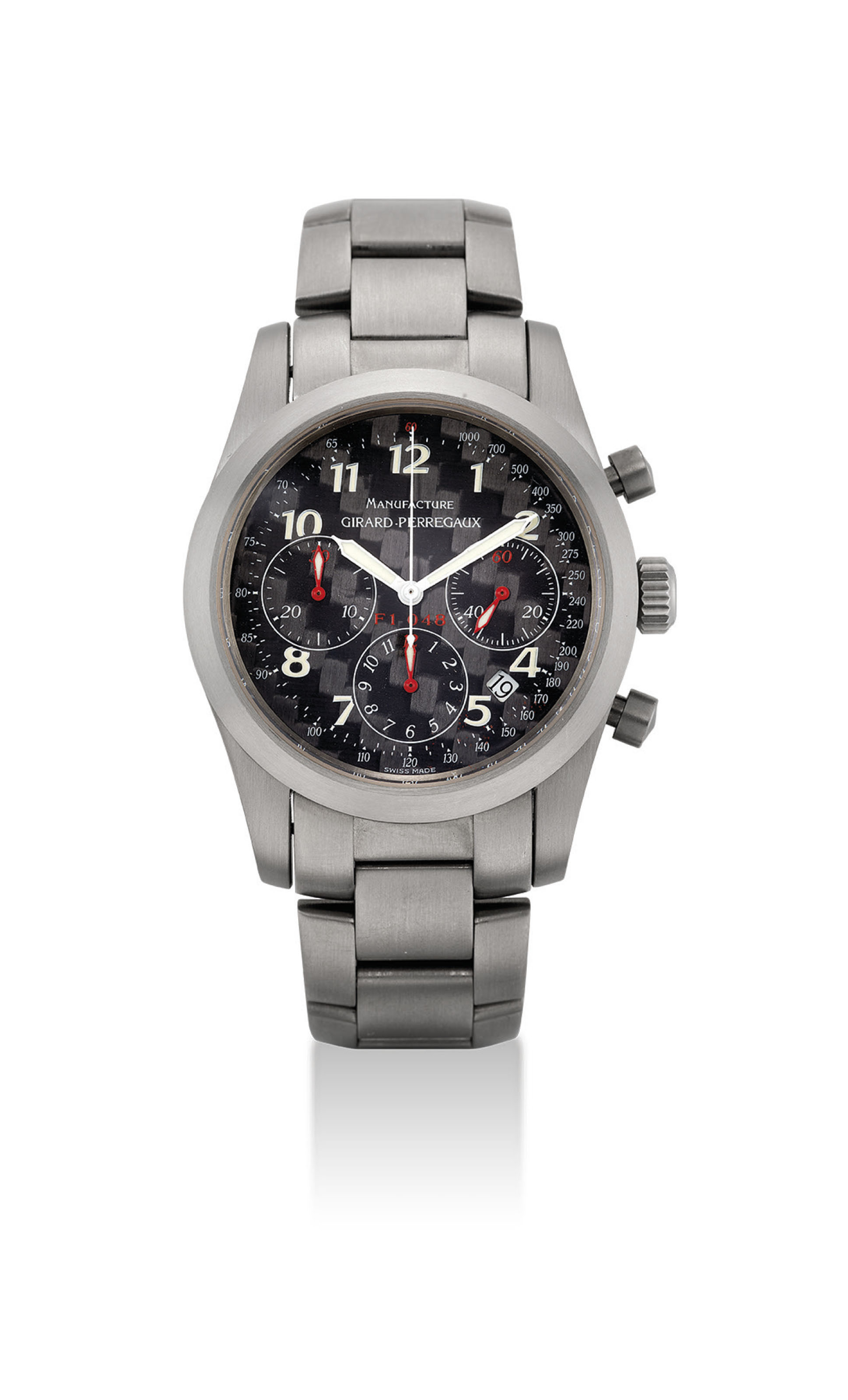 GIRARD PERREGAUX. A TITANIUM LIMITED EDITION CHRONOGRAPH