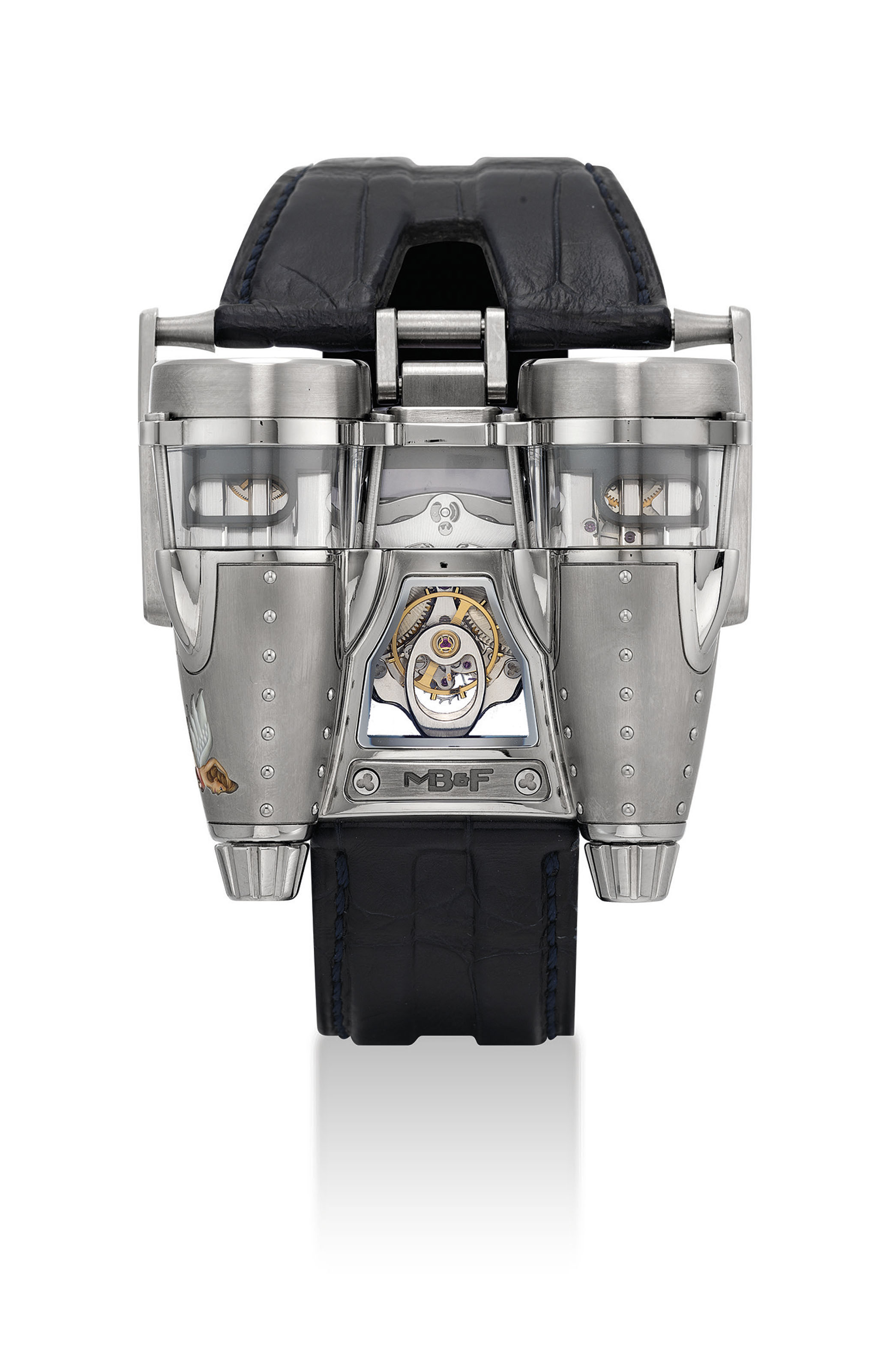 PATEK PHILIPPE. A FINE LIMITED EDITION STAINLESS STEEL WRISTWATC