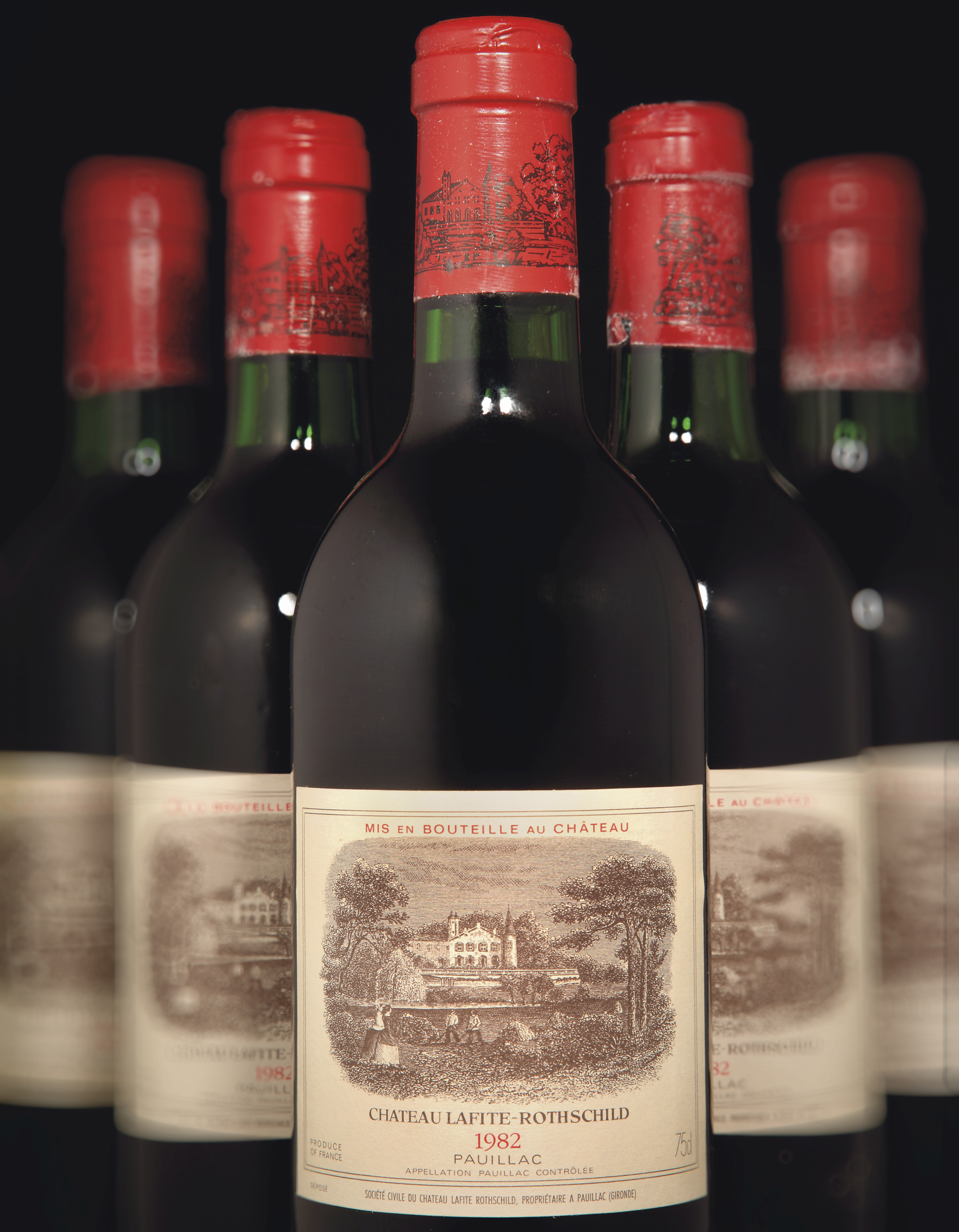 Château LafiteRothschild 1982 , 12 bottles per lot Christie's