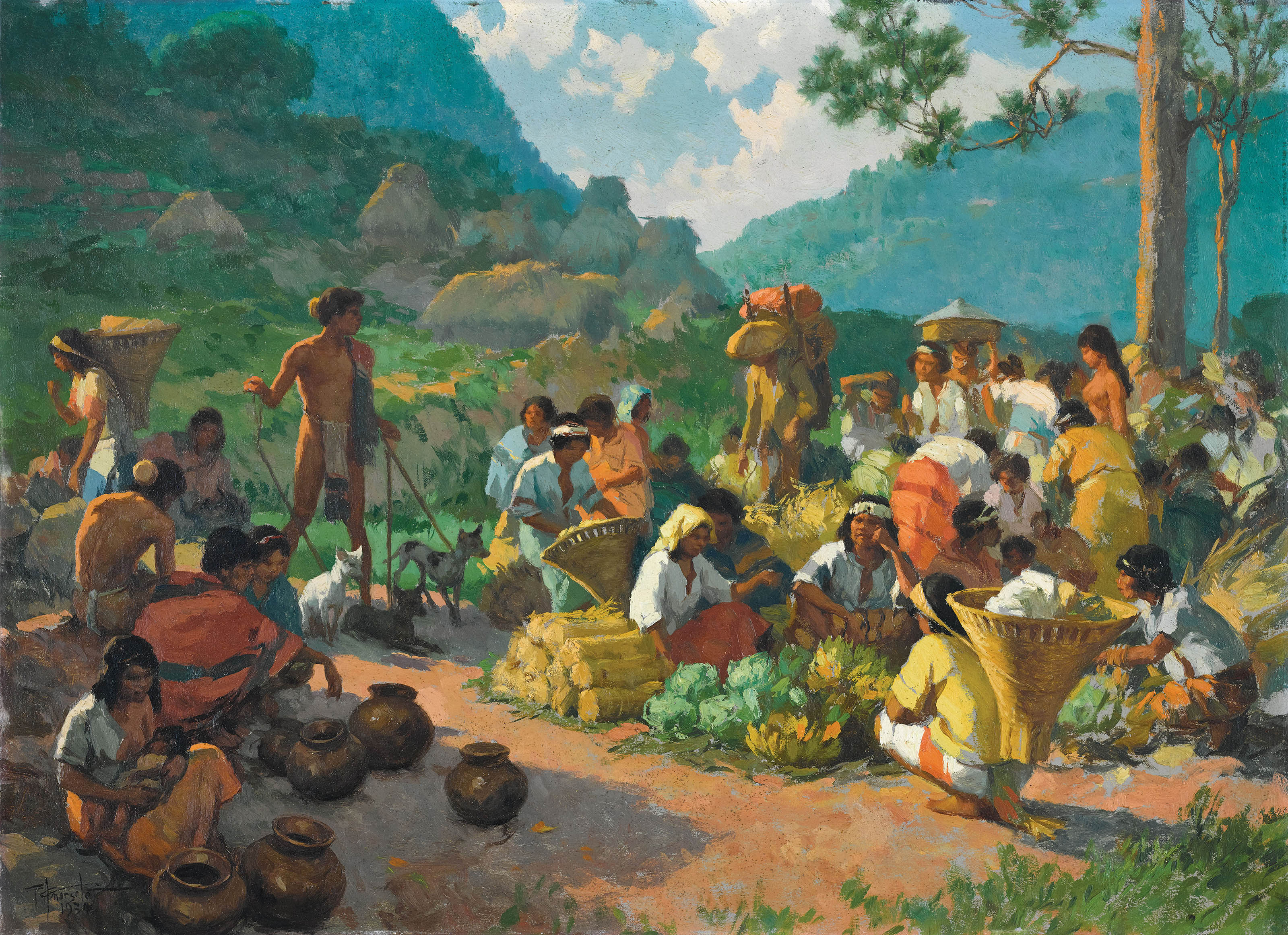 FERNANDO CUETO AMORSOLO (FILIPINO, 18921972) , Baguio