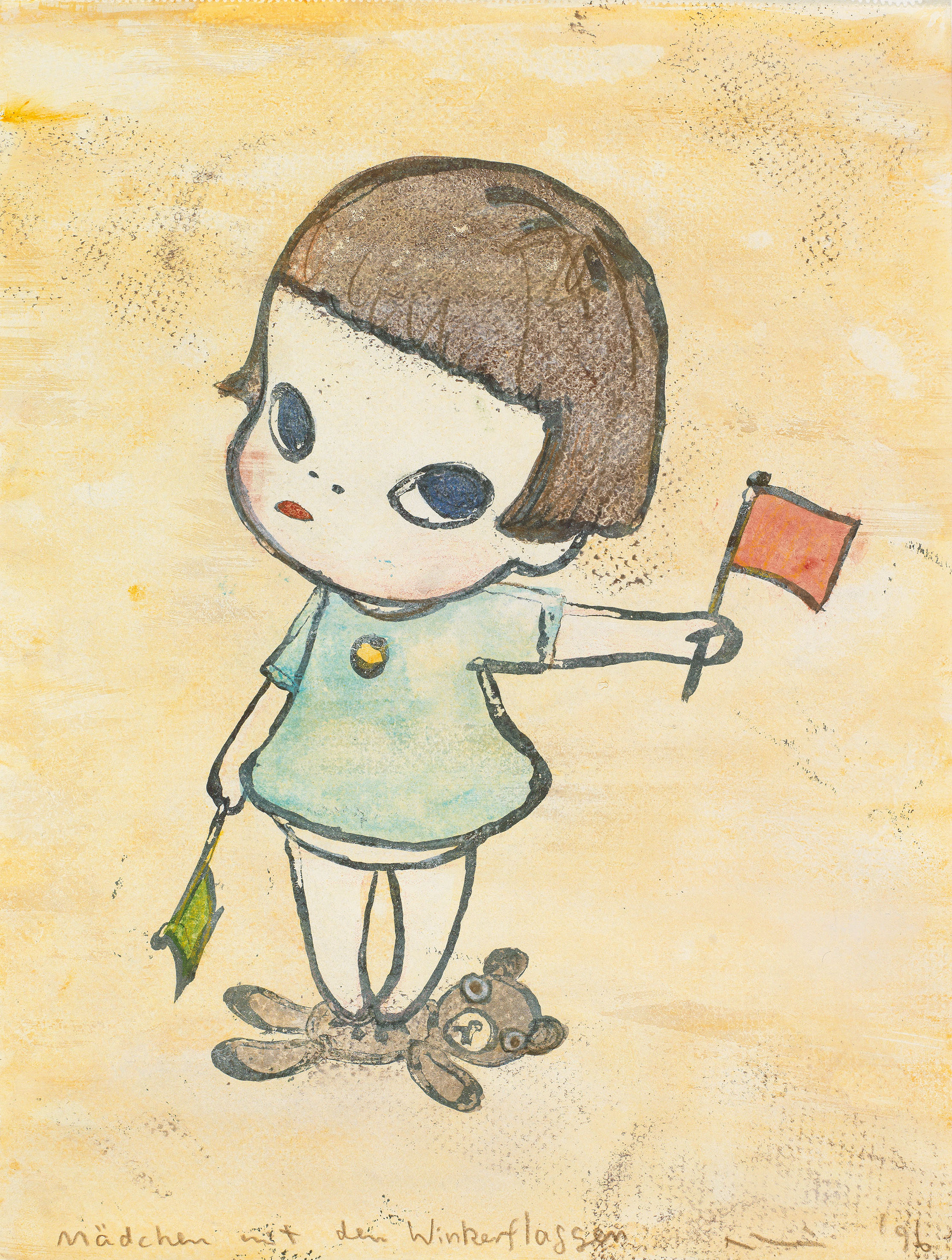 No Fun! from In the Floating World par Yoshitomo Nara, 1999 | Edition Impression numérique couleur