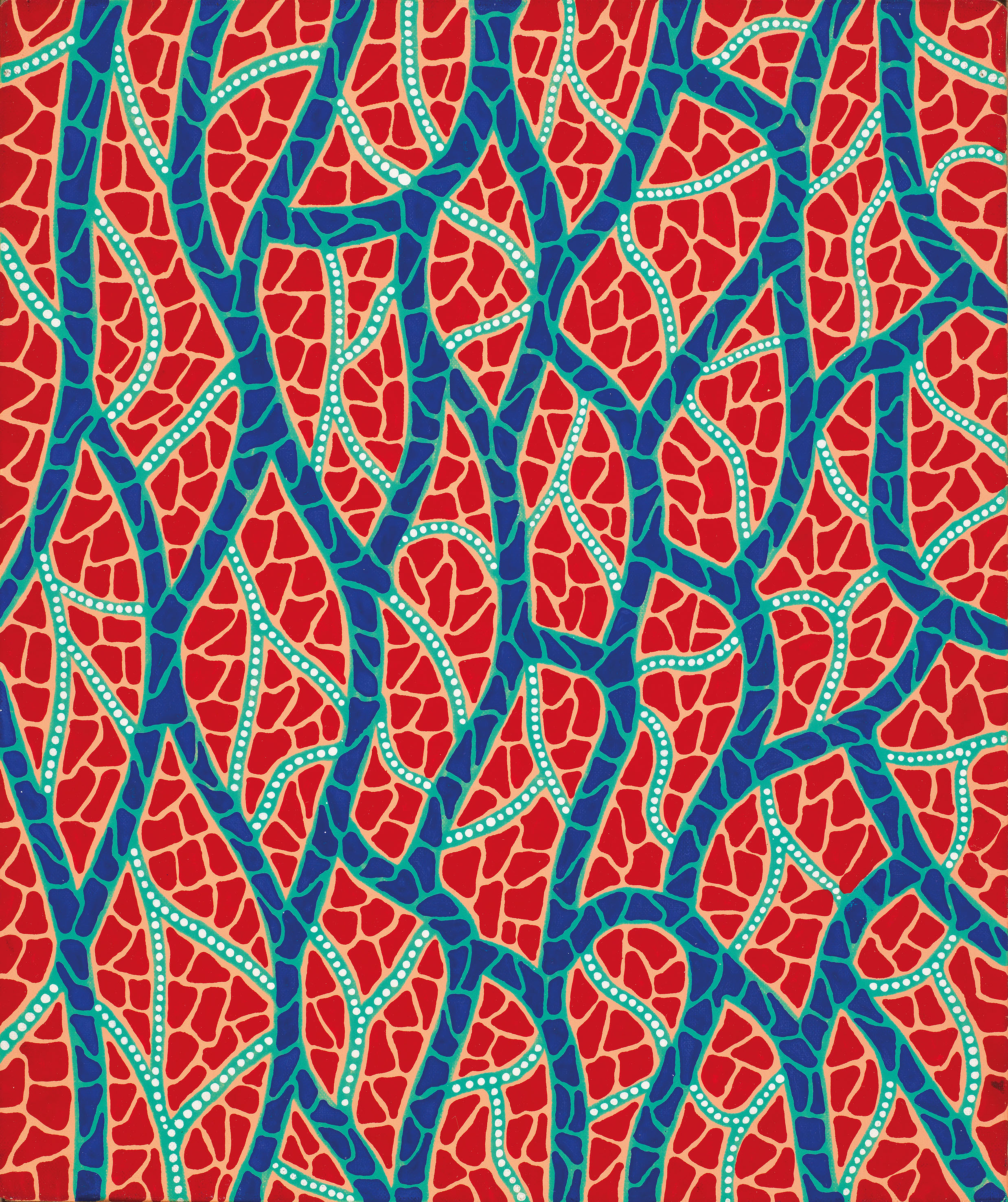 Net in Blue
