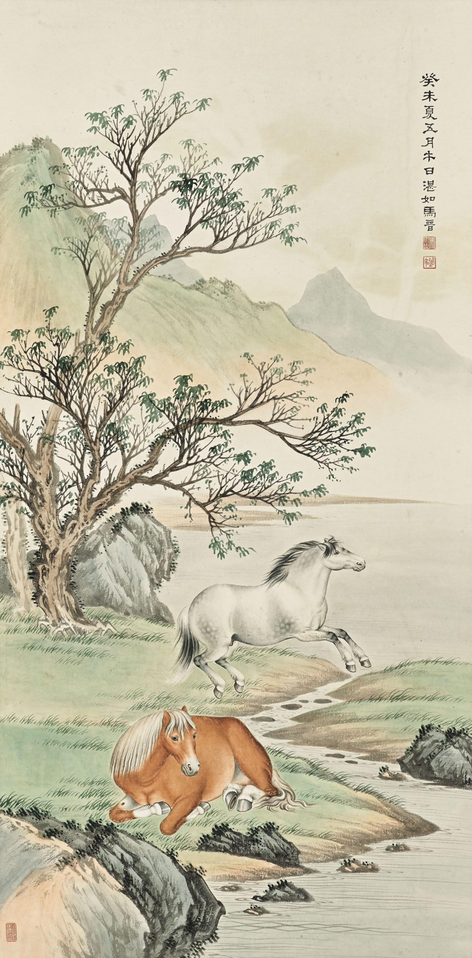 馬晉, 雙駿圖| Christie's