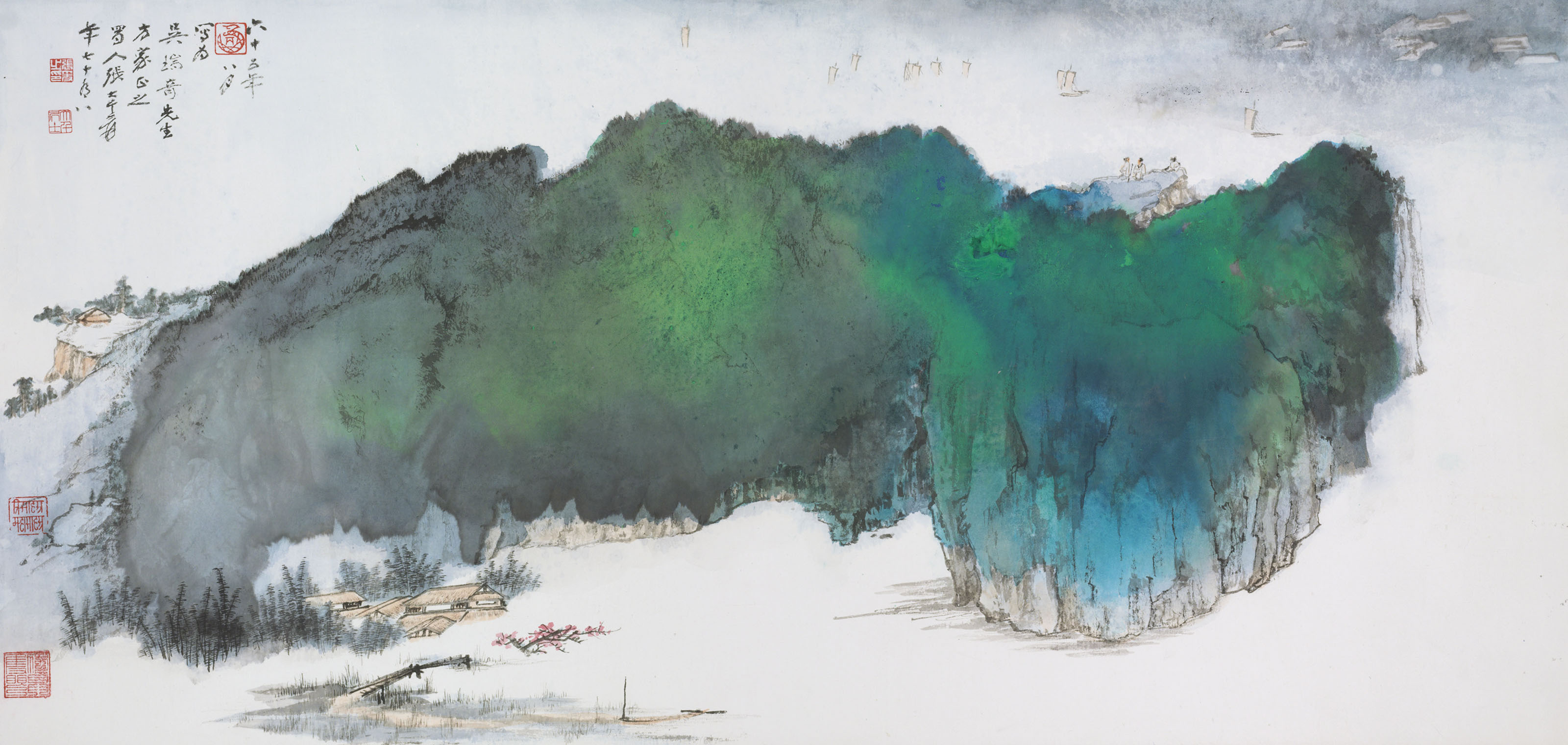 張大千, 潑墨山水| Christie's