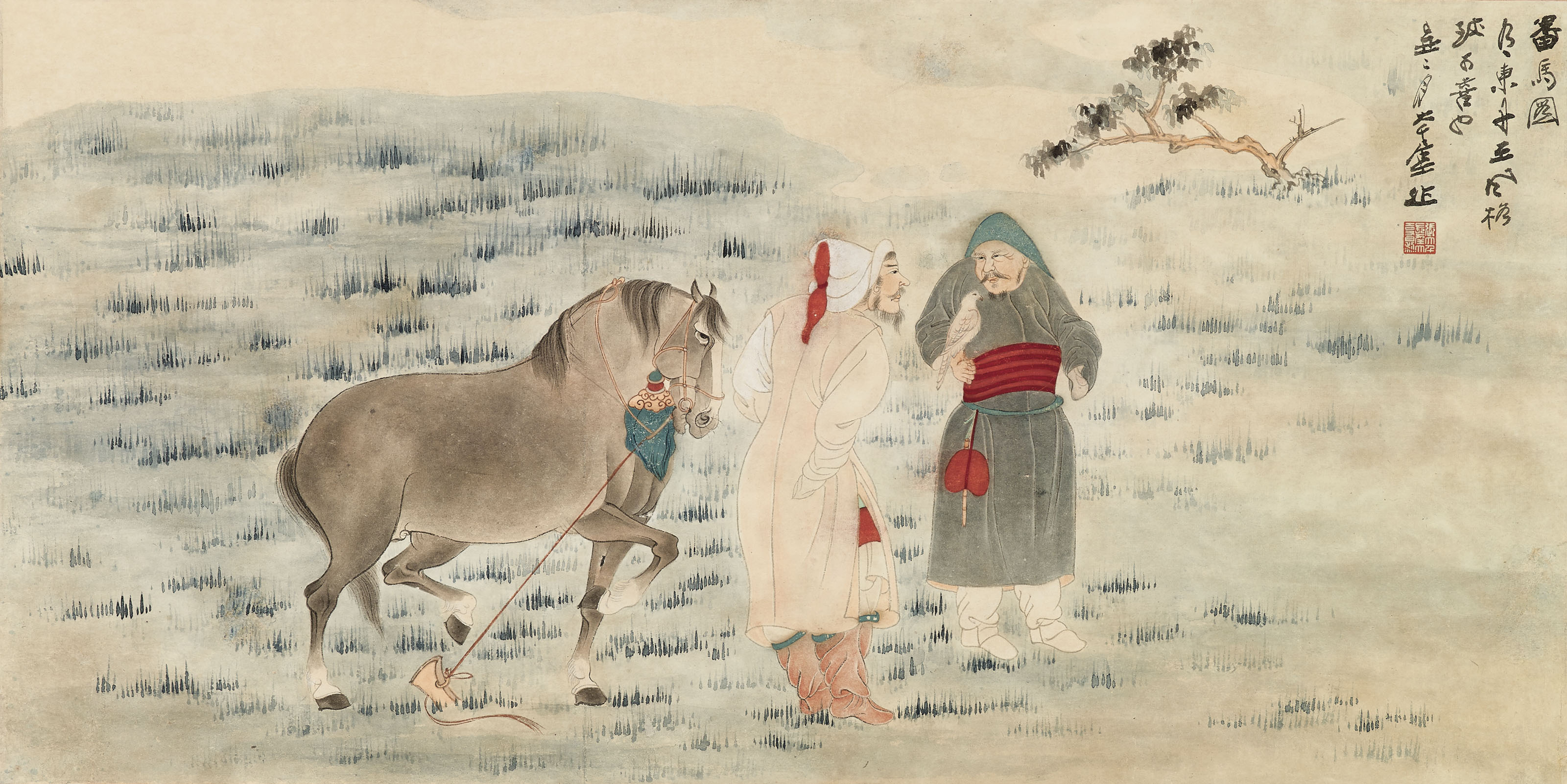 張大千, 番馬圖| Christie's