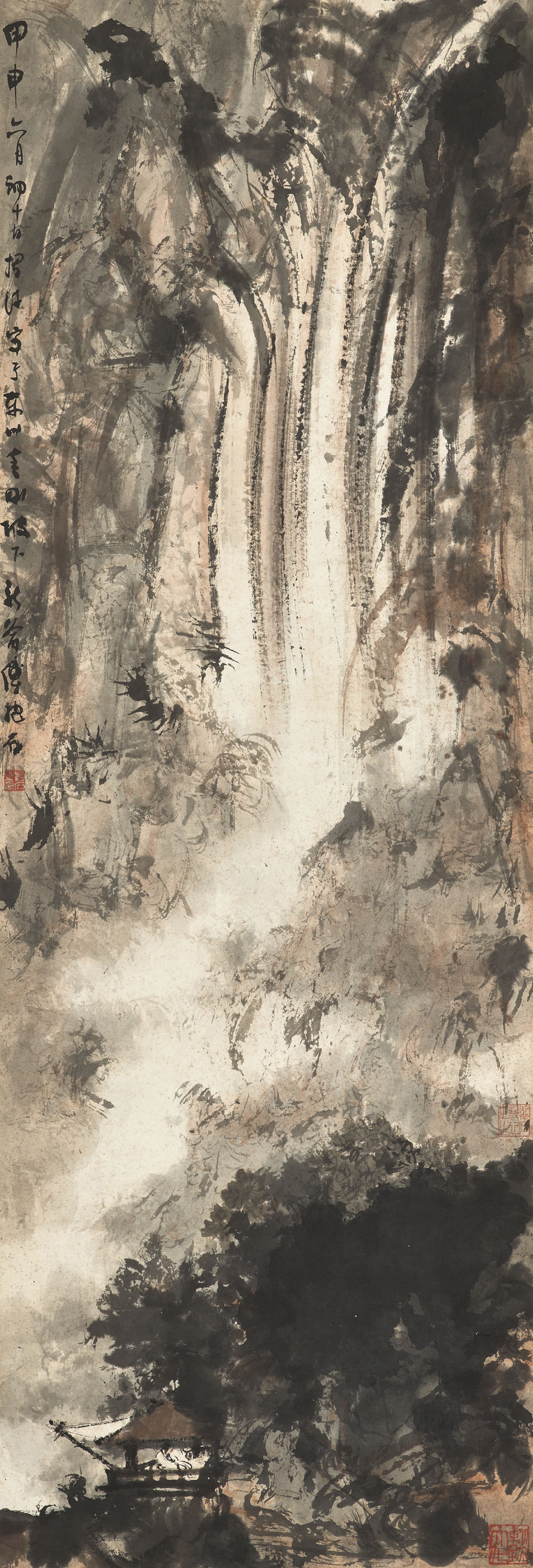 張大千 馬圖 張大千畫馬