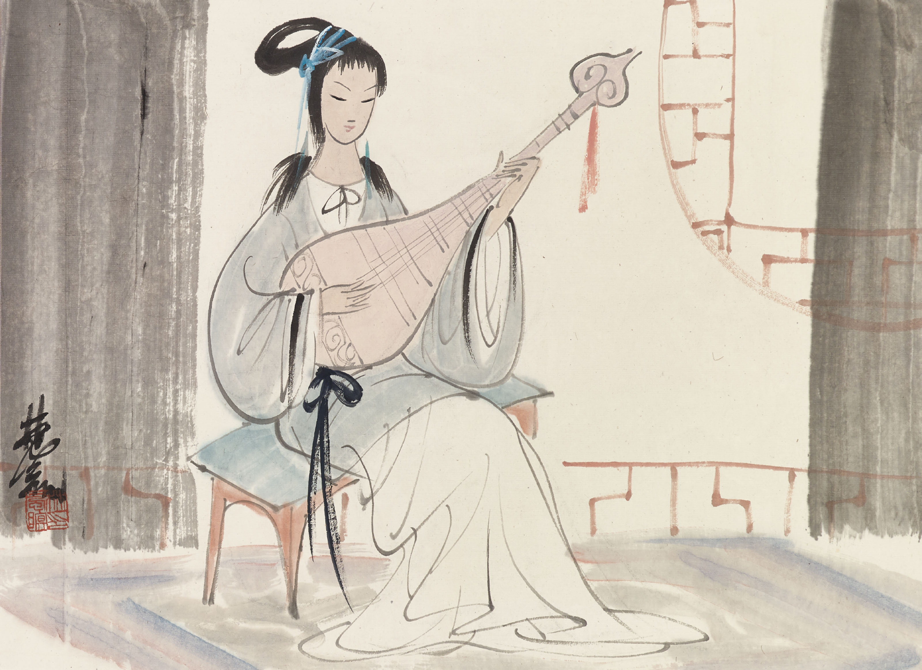 齊白石, 四季山水| Christie's
