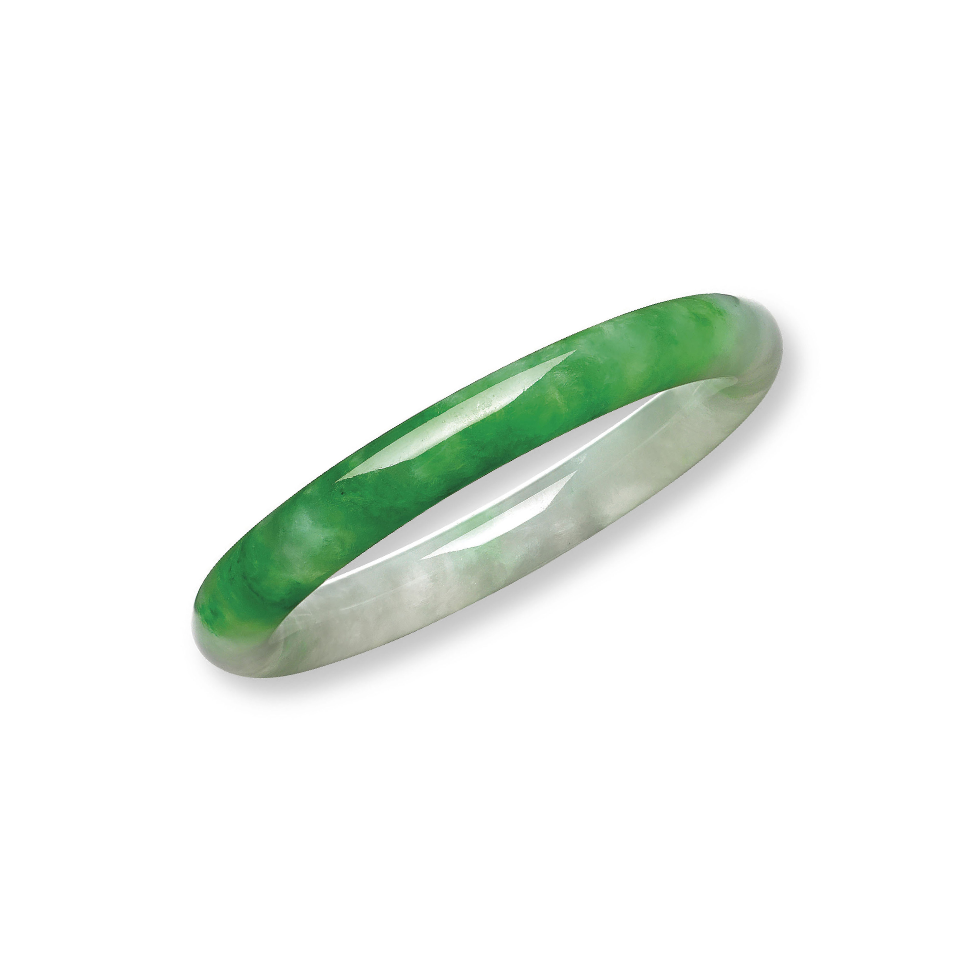 A JADEITE BANGLE Christie's